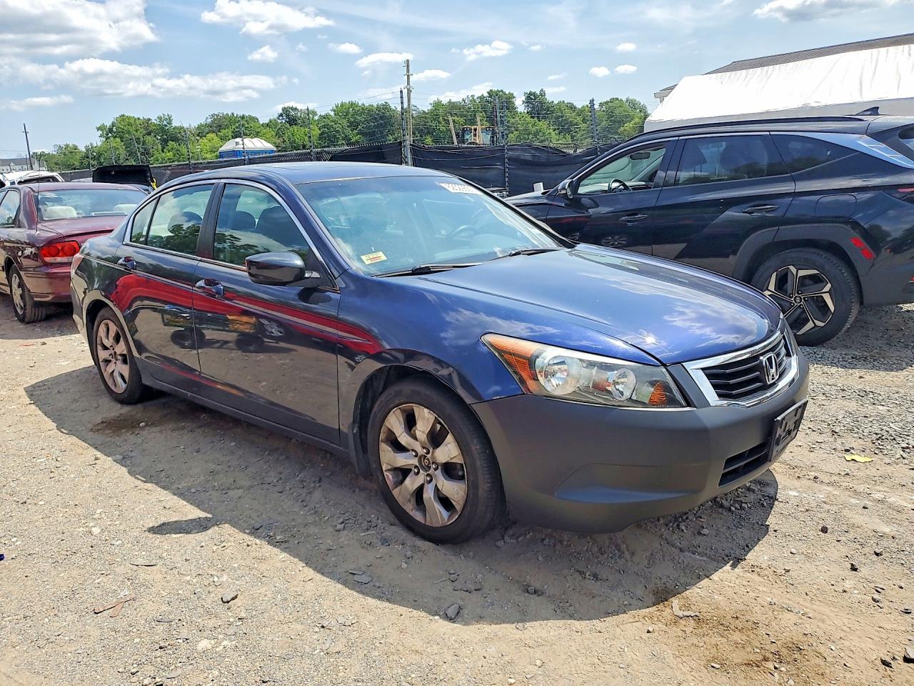 2010 Honda Accord Ex Blue vin: 1HGCP2F73AA060201
