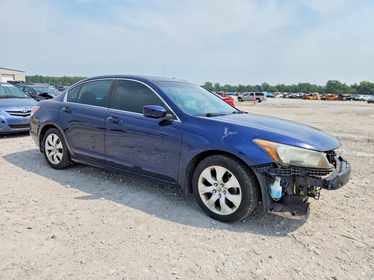 2010 Honda Accord Ex Blue vin: 1HGCP2F73AA144230