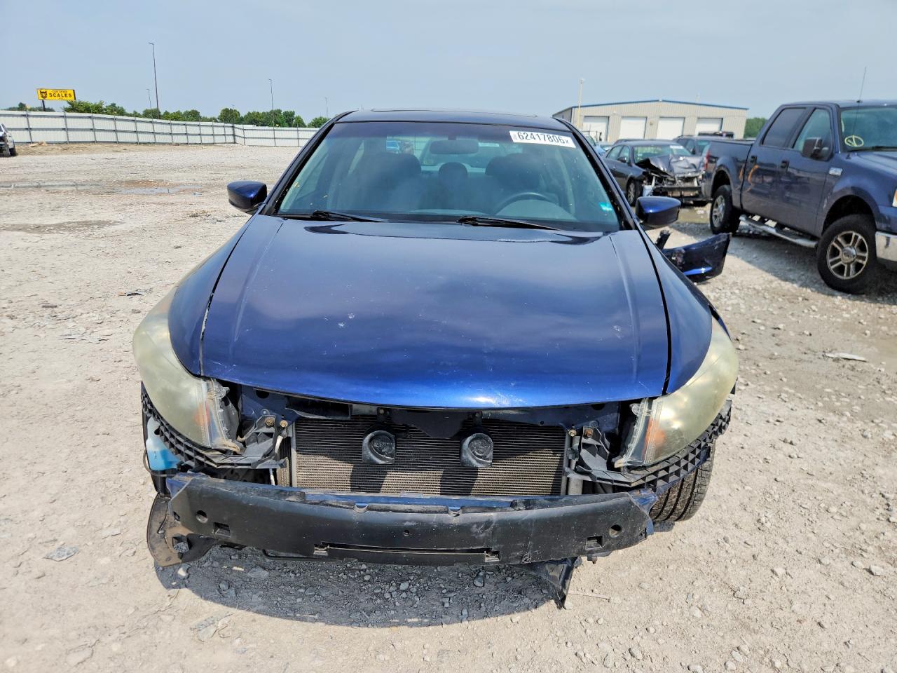 2010 Honda Accord Ex Blue vin: 1HGCP2F73AA144230