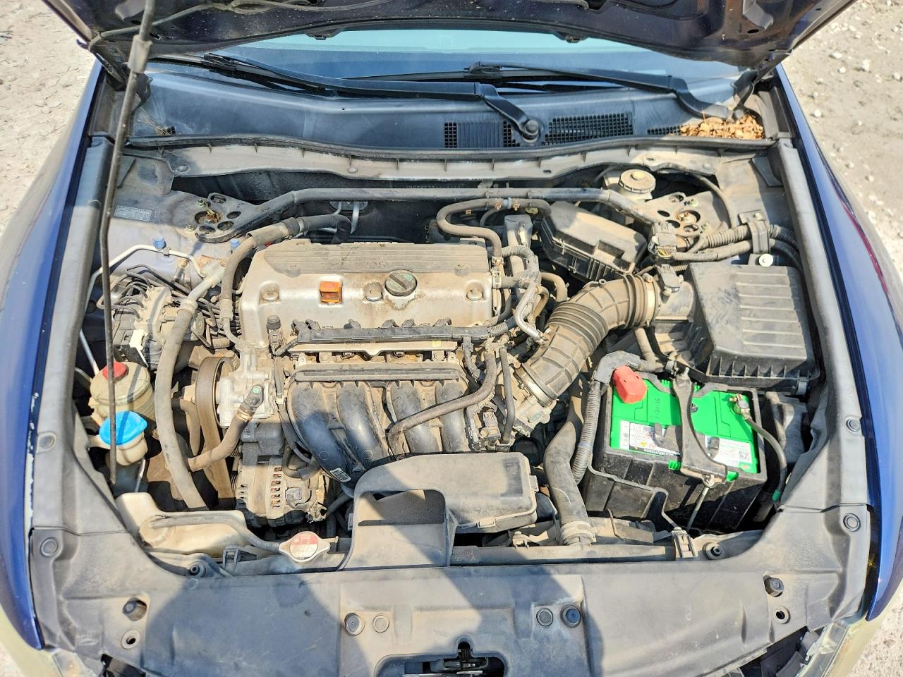 2010 Honda Accord Ex Blue vin: 1HGCP2F73AA144230