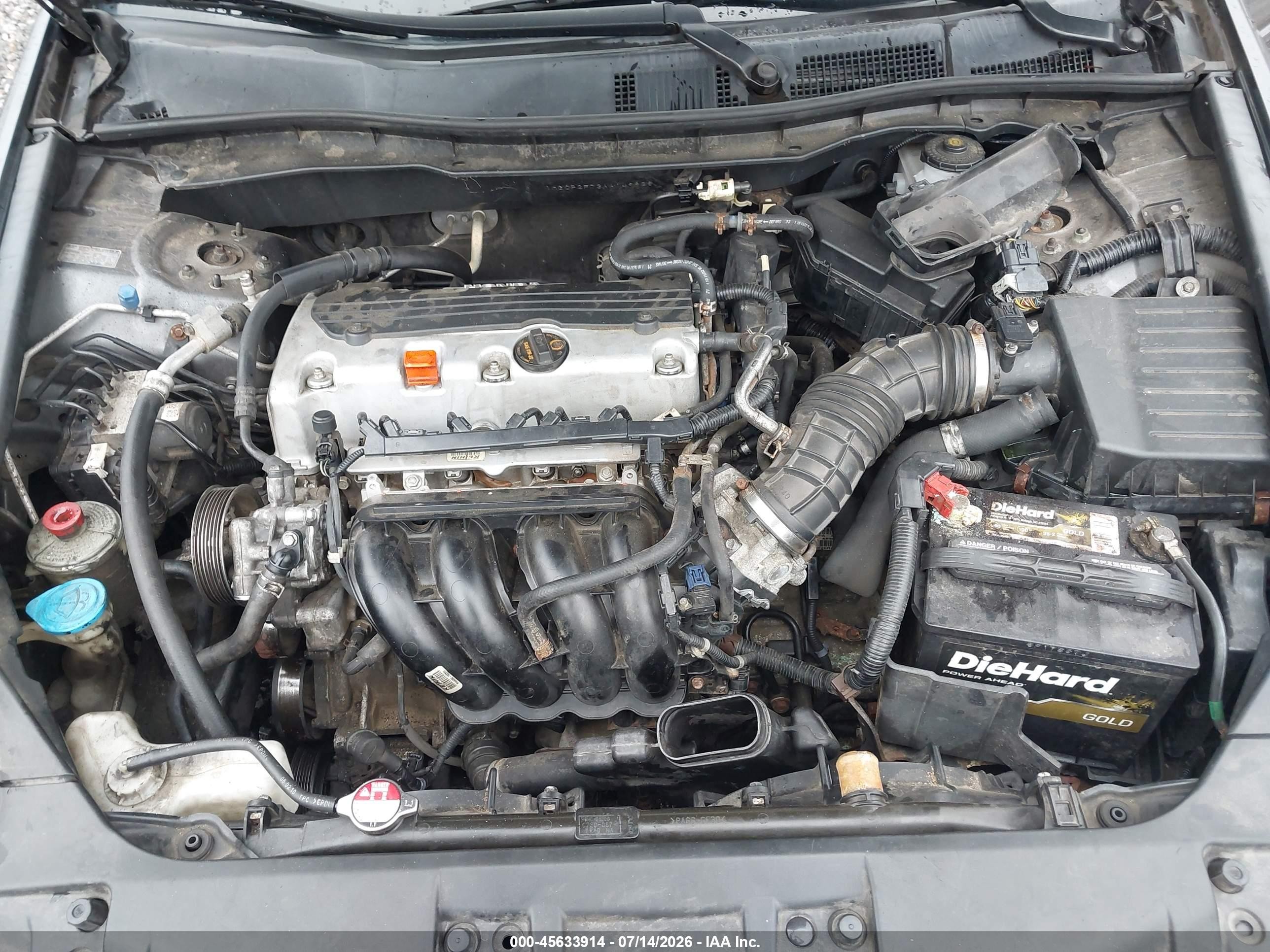 2010 Honda Accord 2.4 Ex Gray vin: 1HGCP2F73AA149928