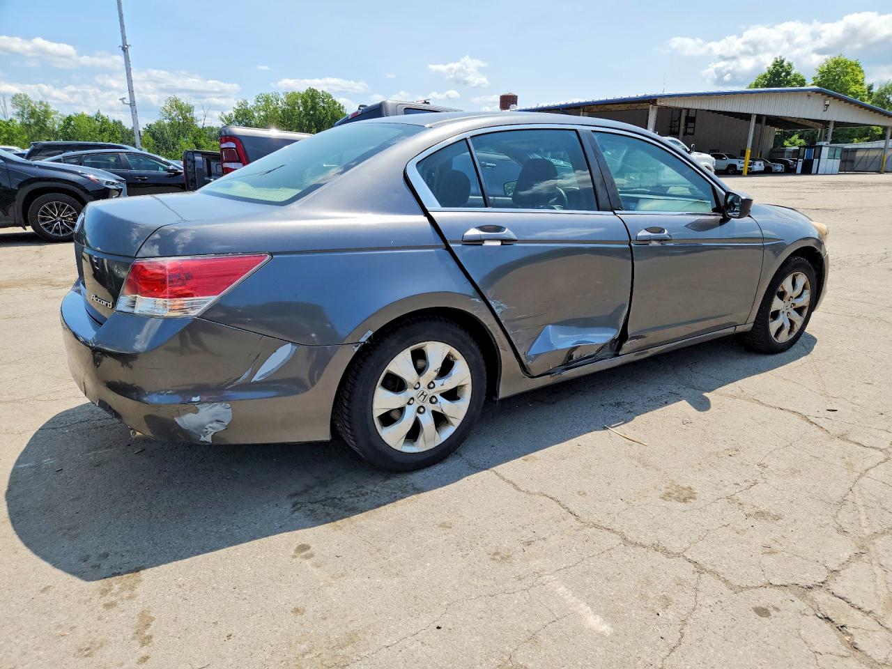 2010 Honda Accord Ex Серый vin: 1HGCP2F73AA187367