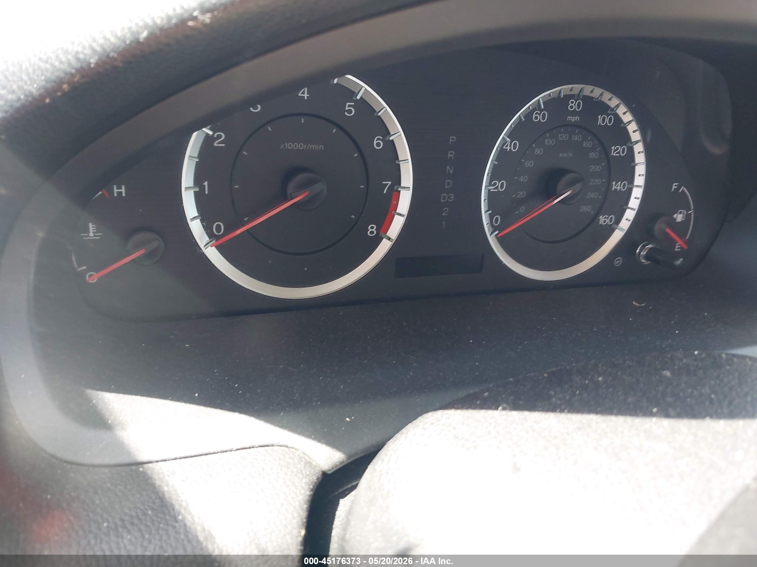 2011 Honda Accord 2.4 Ex White vin: 1HGCP2F73BA004423