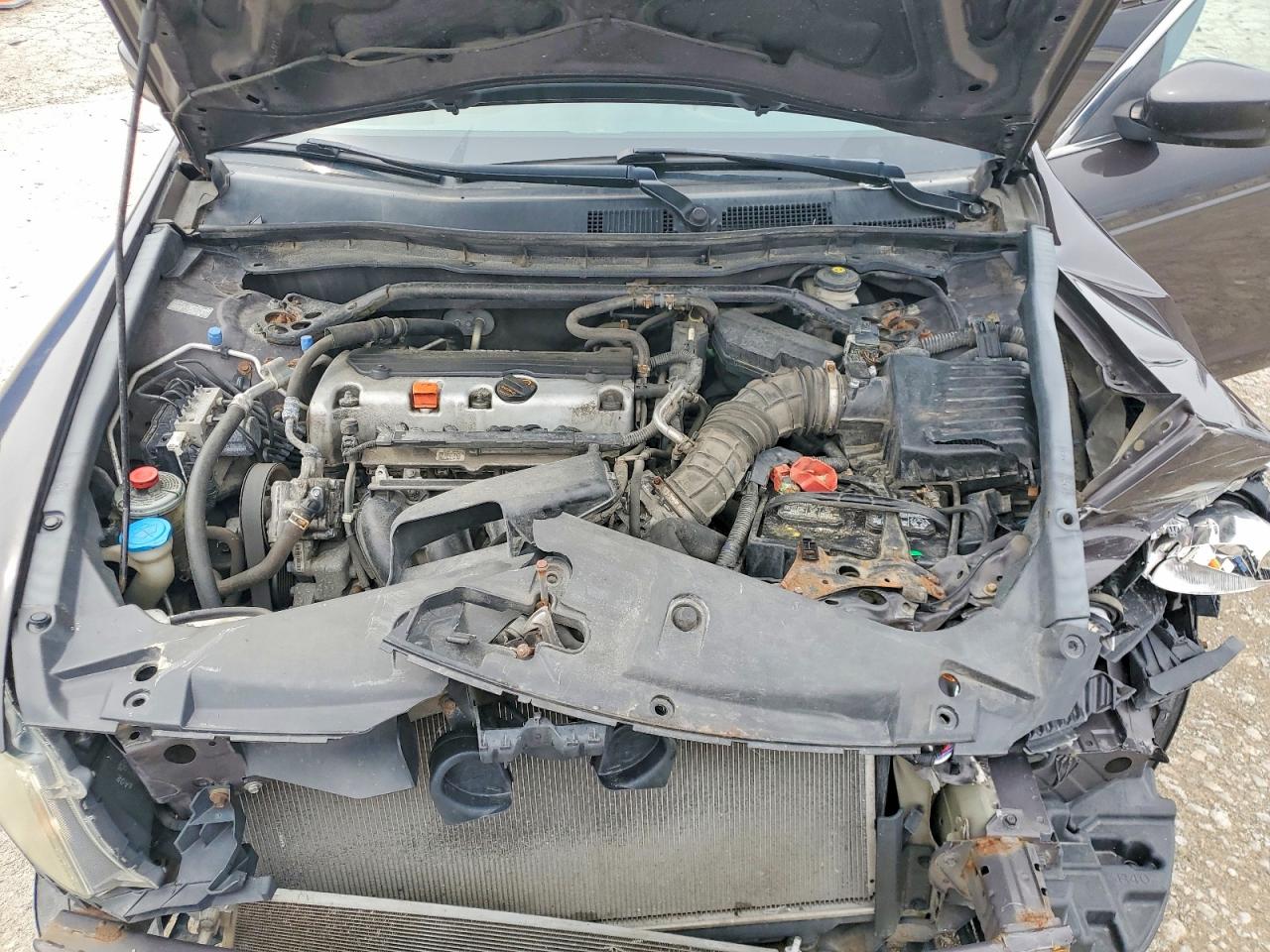2011 Honda Accord Ex Gray vin: 1HGCP2F73BA037549