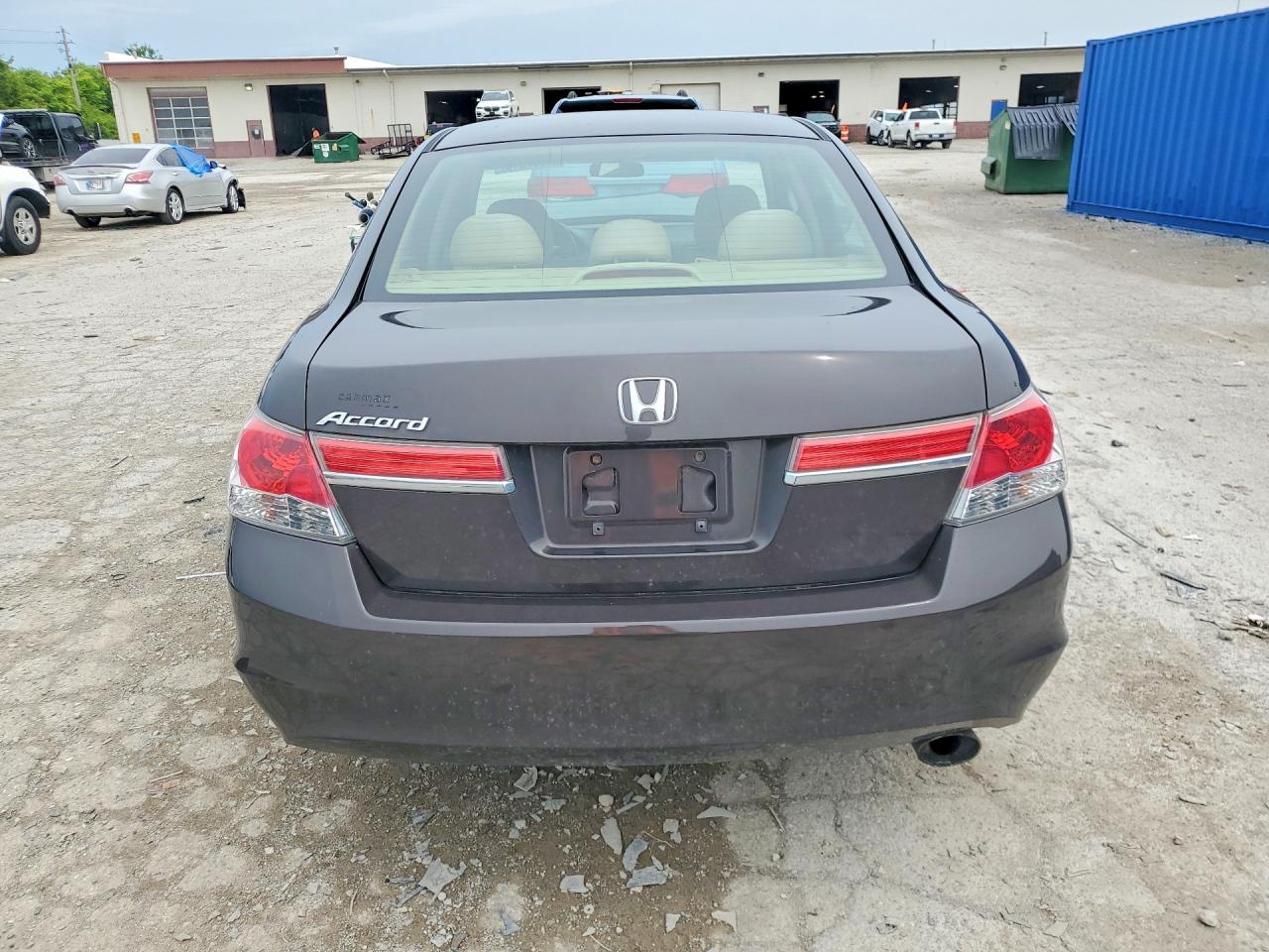 2011 Honda Accord Ex Gray vin: 1HGCP2F73BA037549