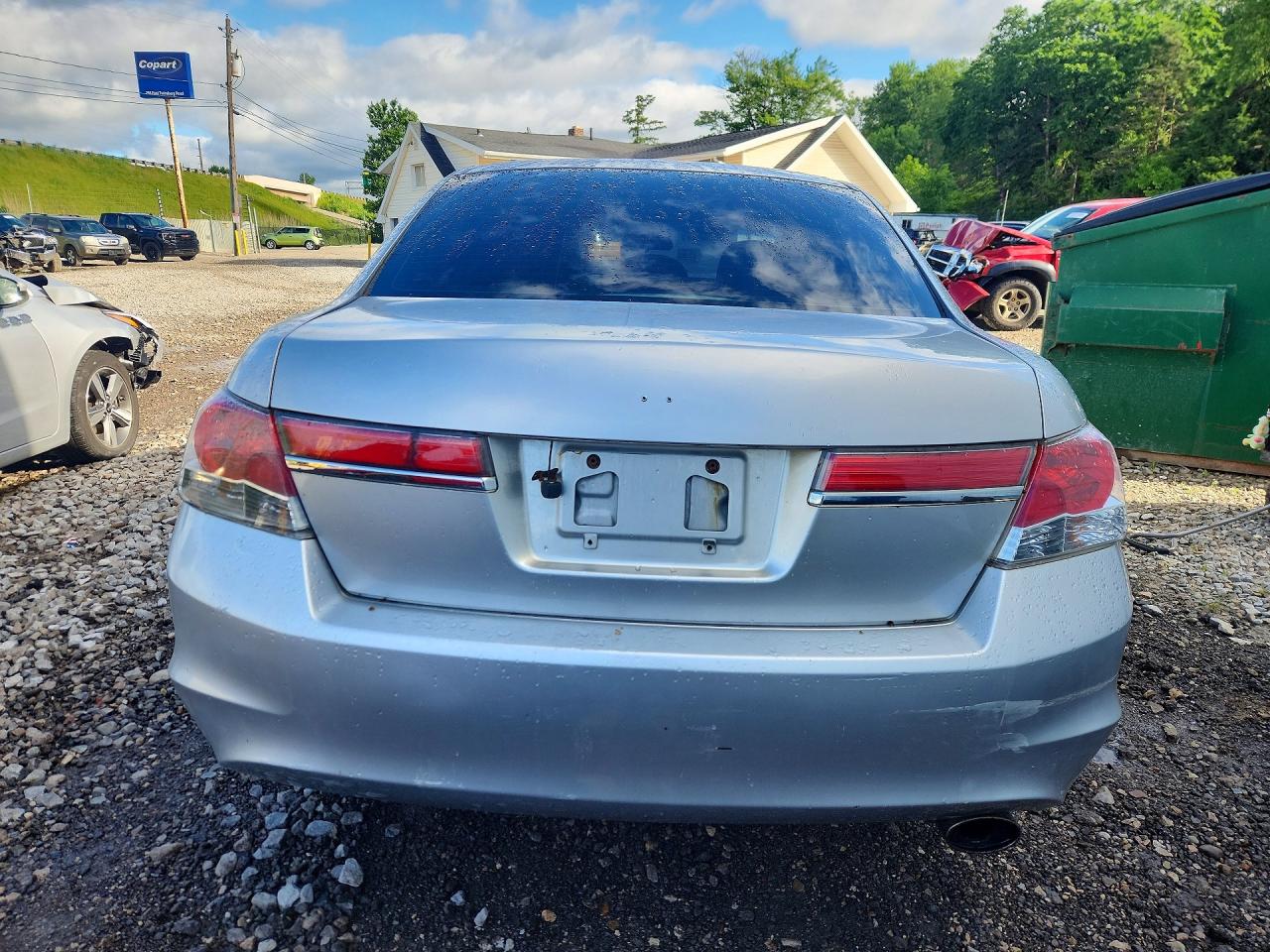 2011 Honda Accord Silver vin: 1HGCP2F73BA045523