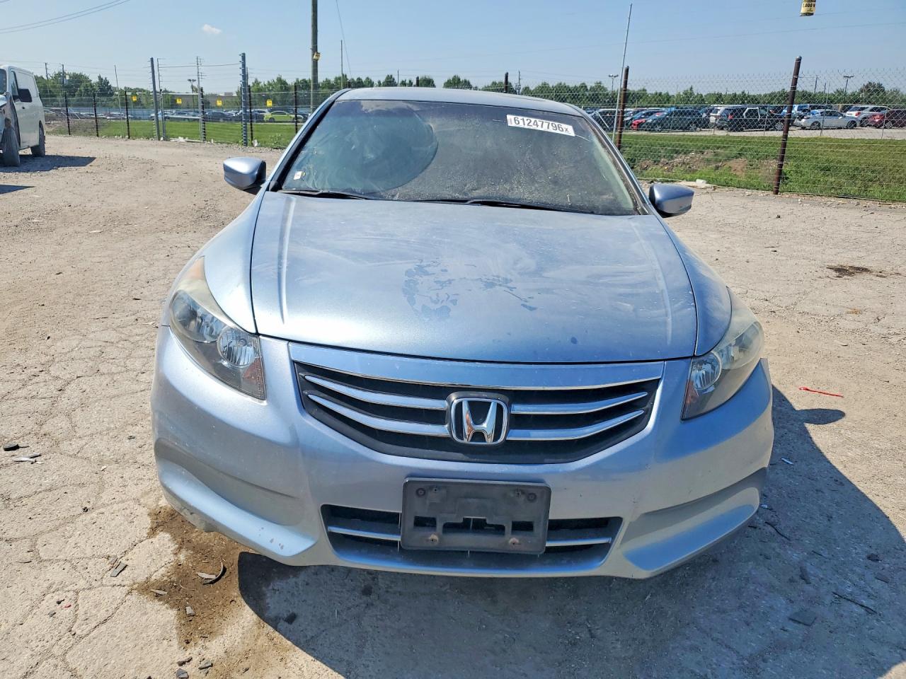 2011 Honda Accord Ex Blue vin: 1HGCP2F73BA145475