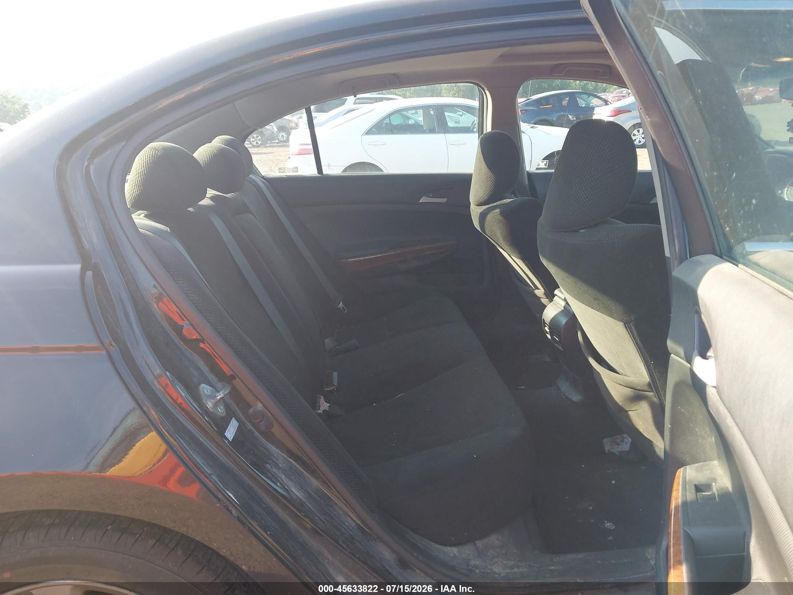 2012 Honda Accord 2.4 Ex Black vin: 1HGCP2F73CA022549