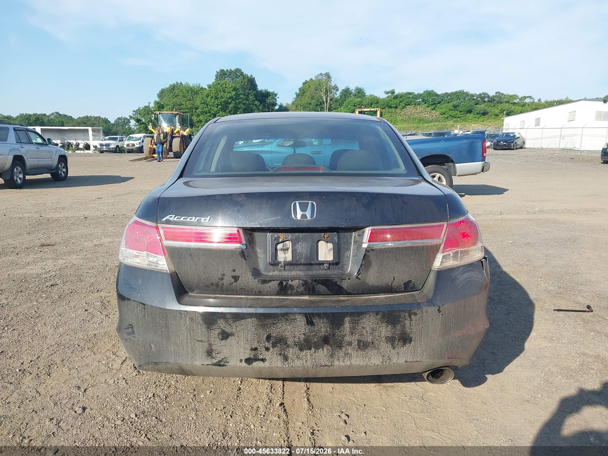 2012 Honda Accord 2.4 Ex Black vin: 1HGCP2F73CA022549