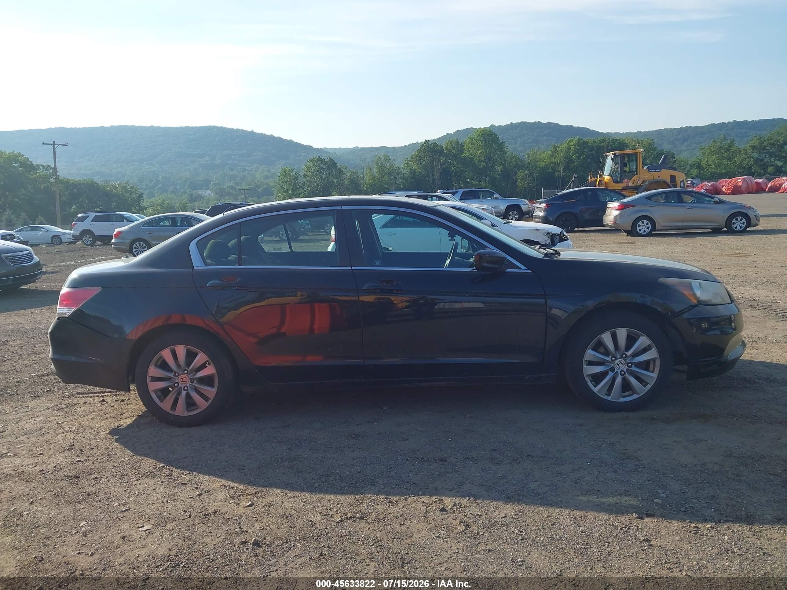 2012 Honda Accord 2.4 Ex Black vin: 1HGCP2F73CA022549