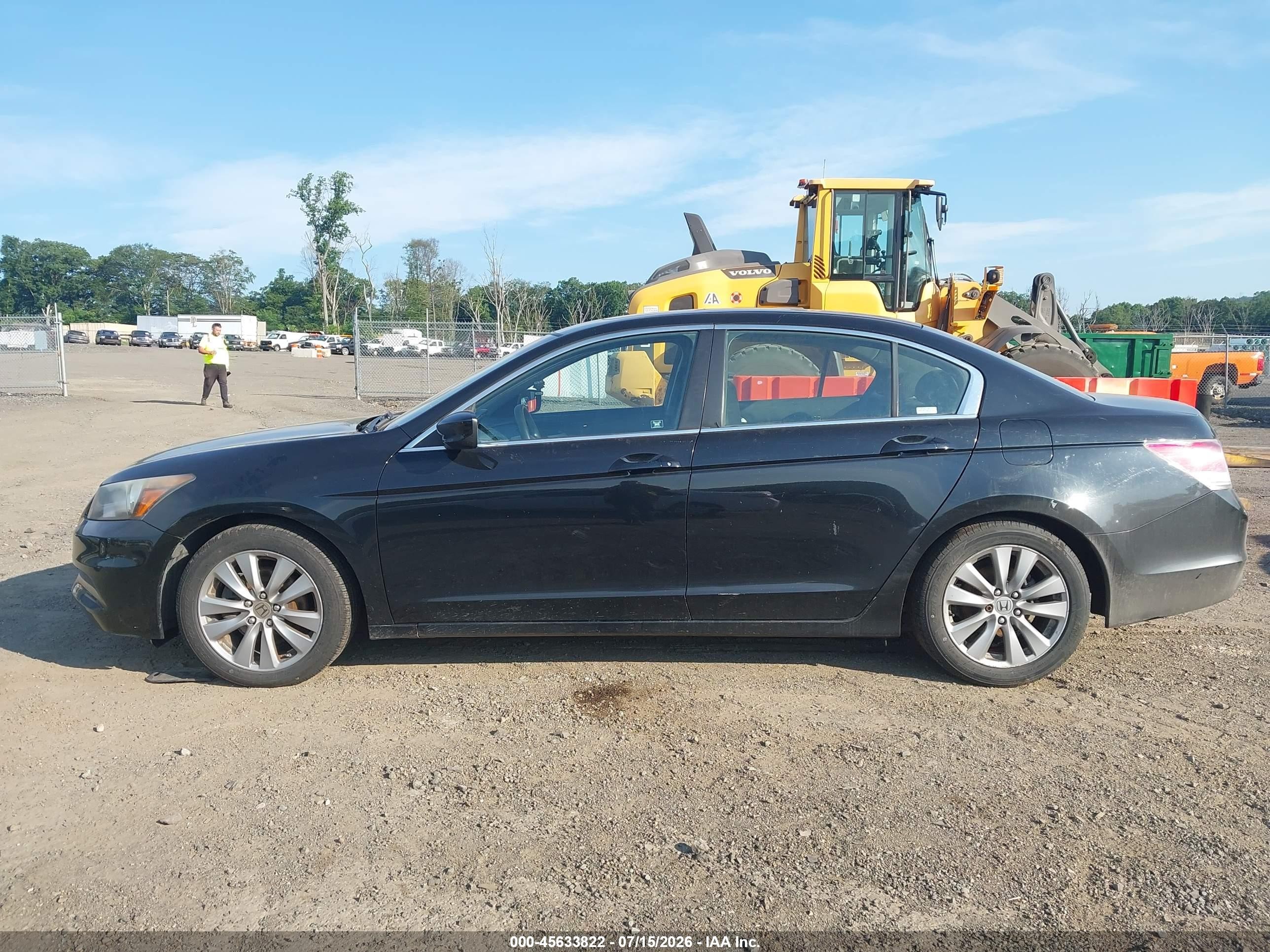 2012 Honda Accord 2.4 Ex Black vin: 1HGCP2F73CA022549