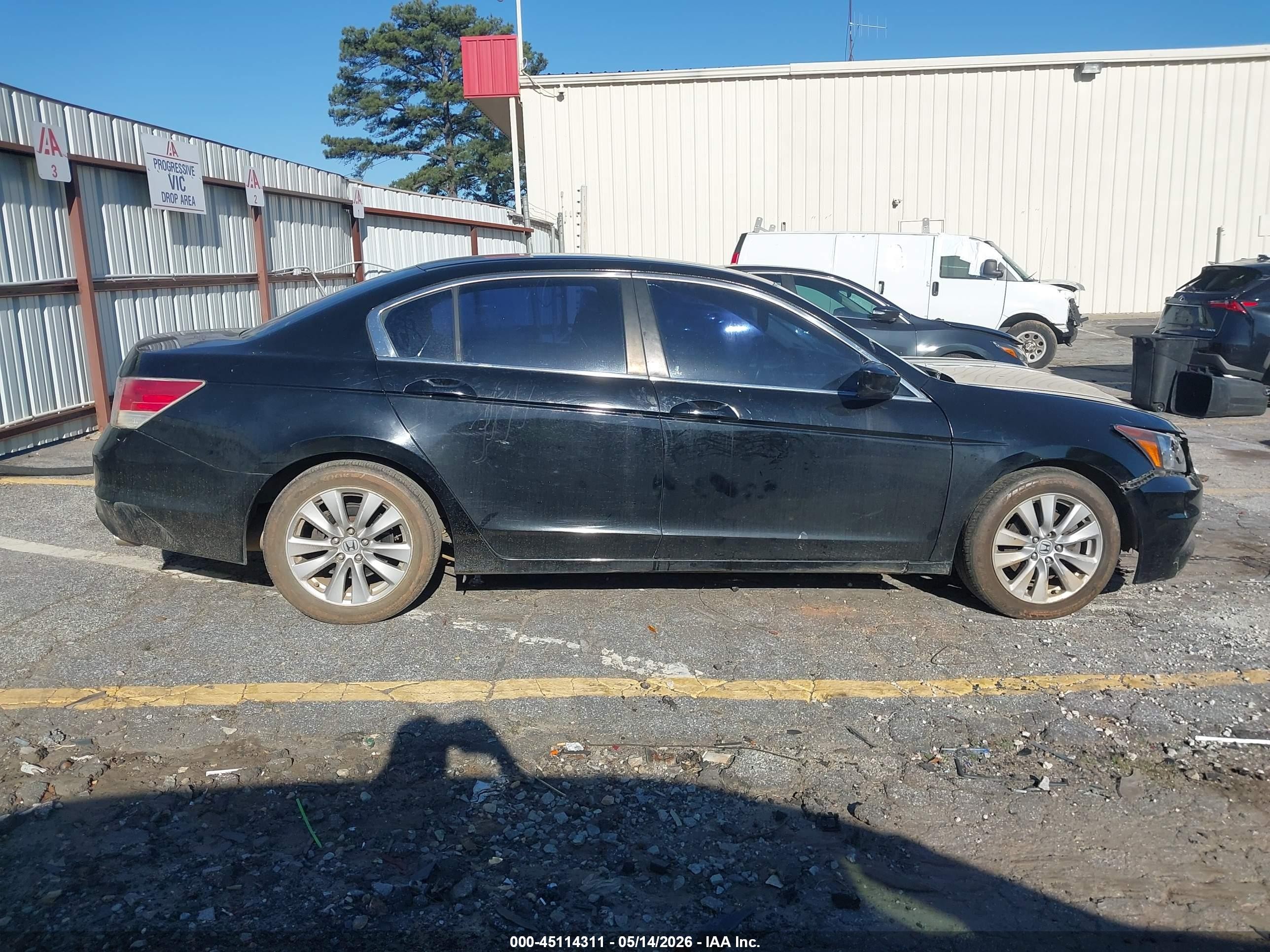 2012 Honda Accord 2.4 Ex Черный vin: 1HGCP2F73CA041912