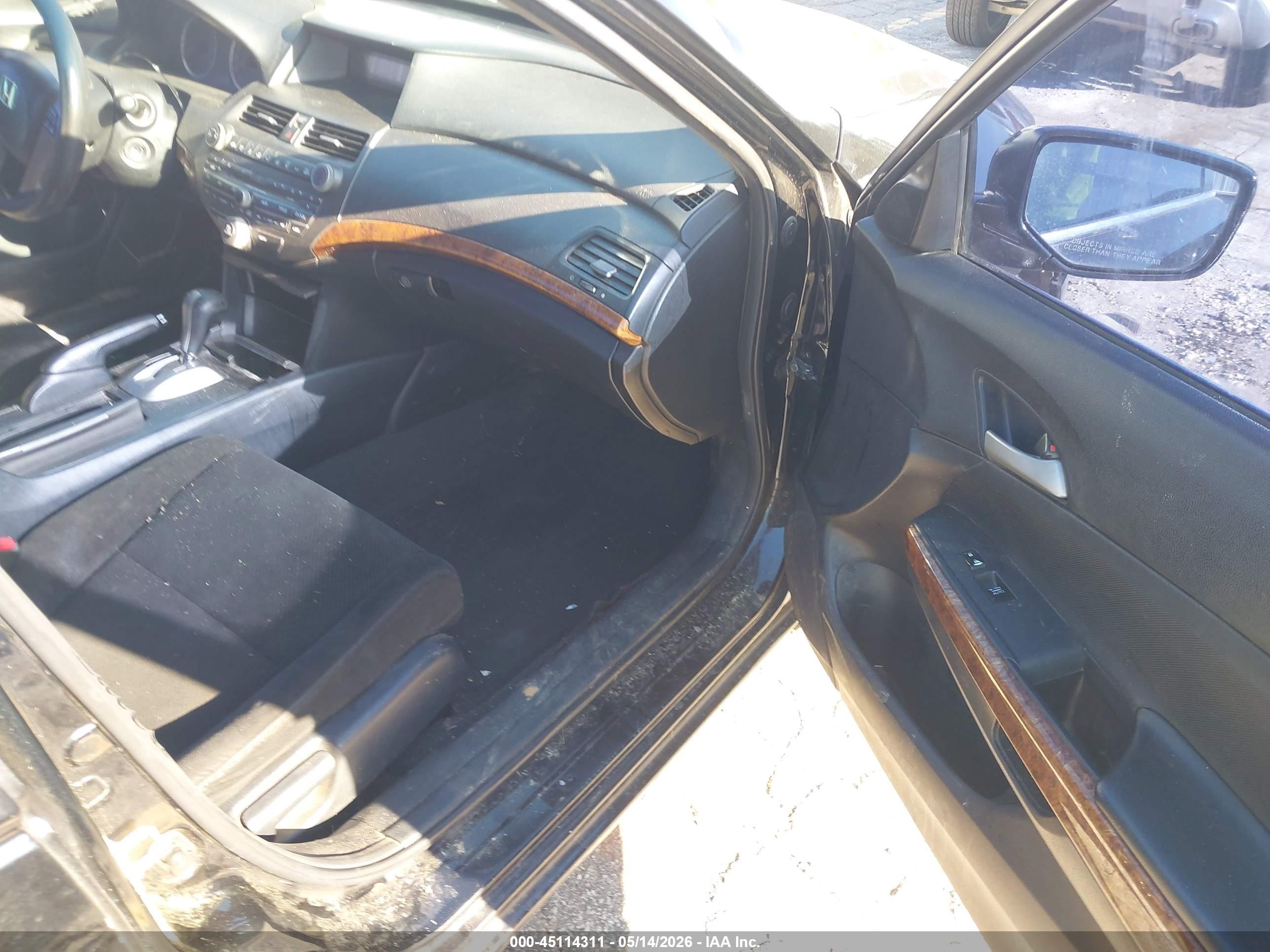 2012 Honda Accord 2.4 Ex Черный vin: 1HGCP2F73CA041912