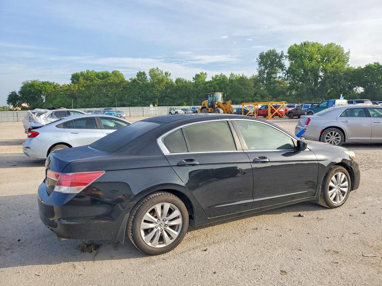 2012 Honda Accord Ex Black vin: 1HGCP2F73CA052067