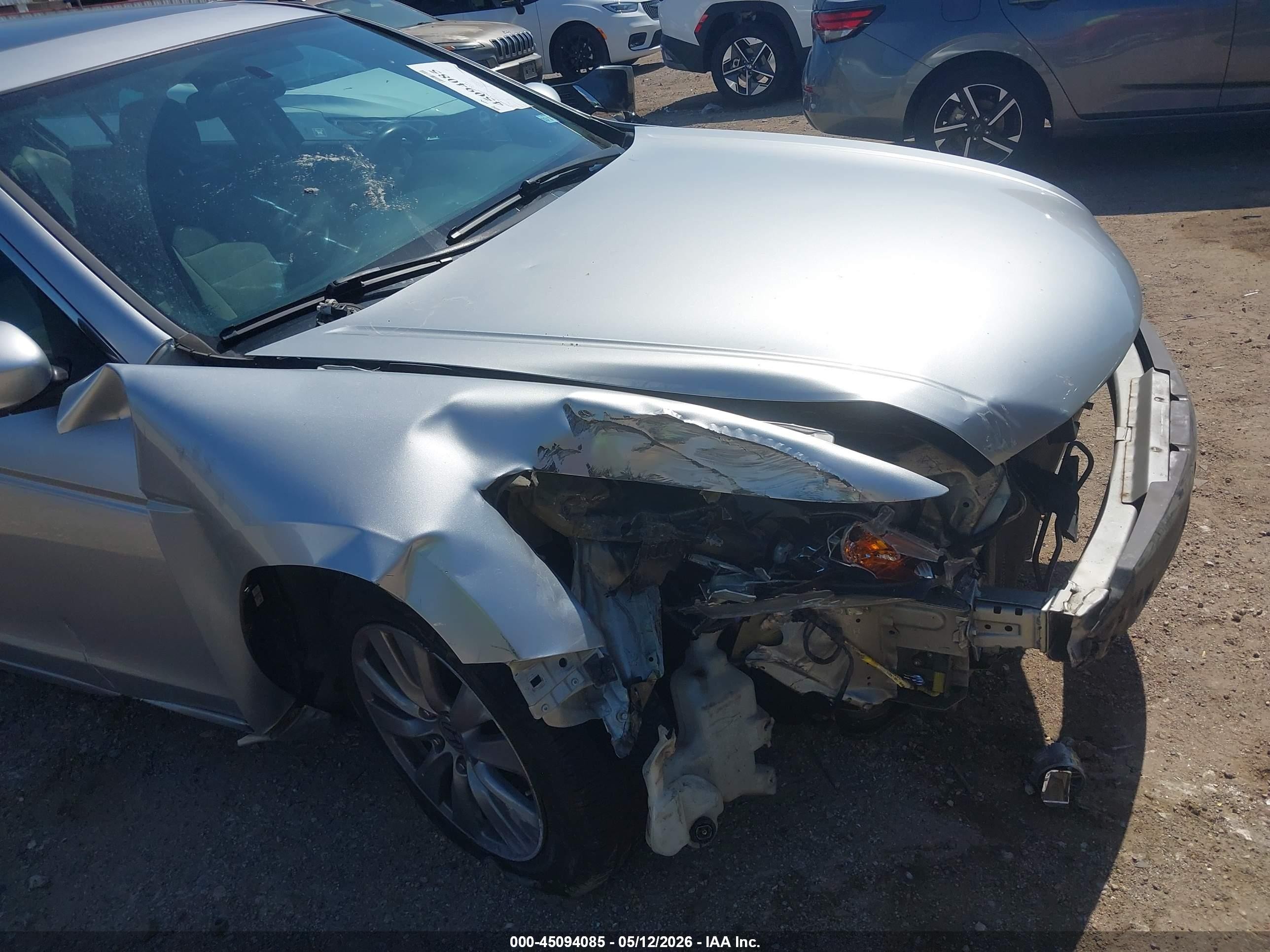 2012 Honda Accord 2.4 Ex Silver vin: 1HGCP2F73CA113434