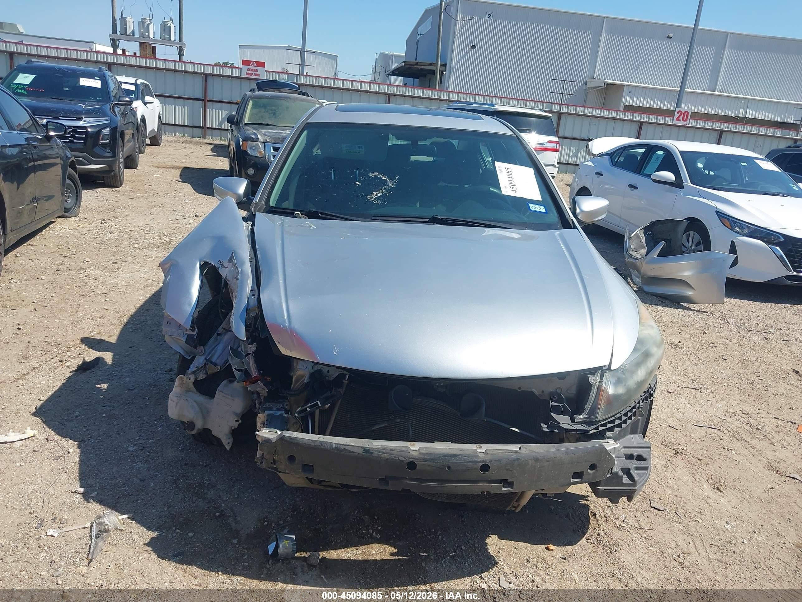 2012 Honda Accord 2.4 Ex Silver vin: 1HGCP2F73CA113434