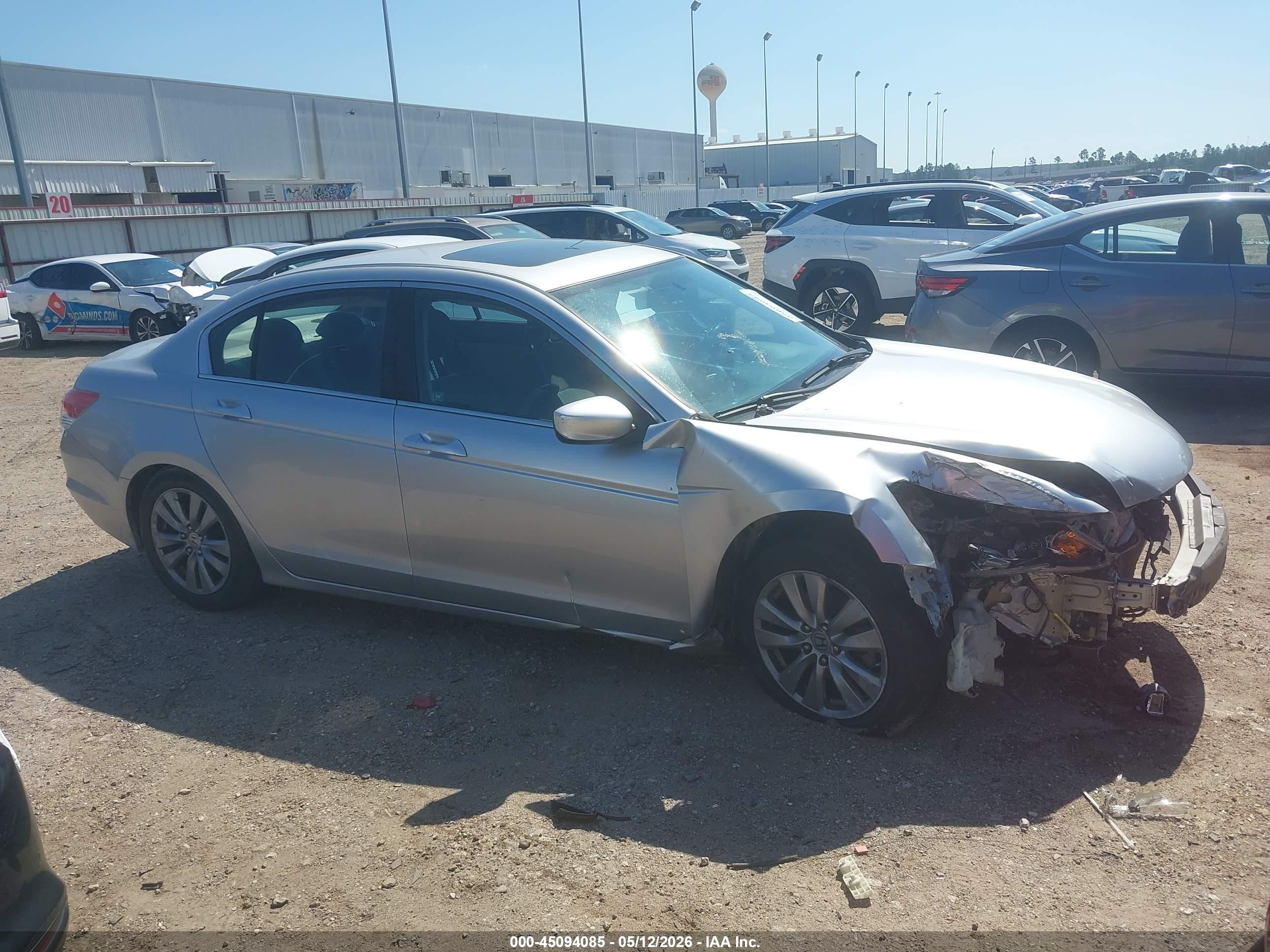 2012 Honda Accord 2.4 Ex Silver vin: 1HGCP2F73CA113434