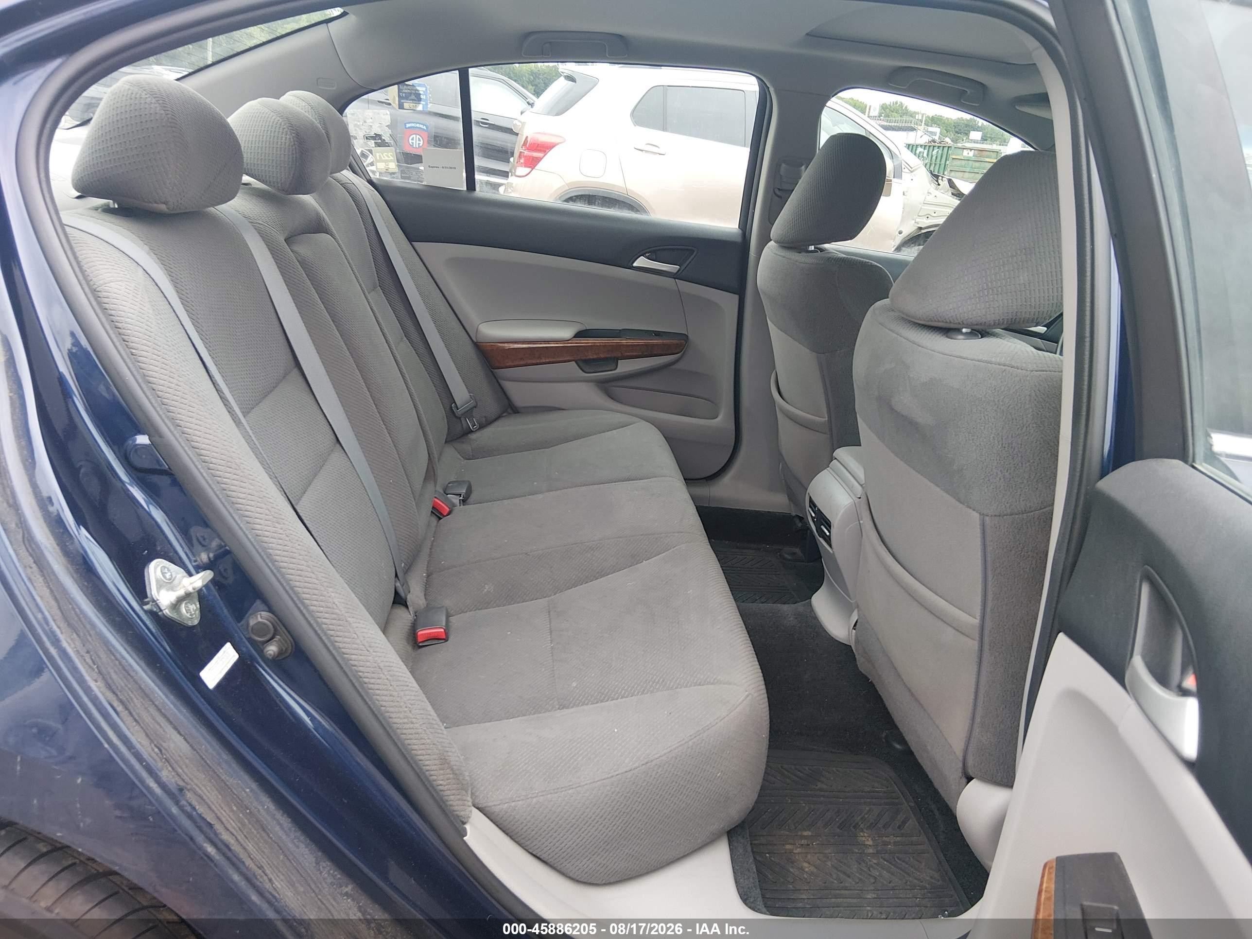 2012 Honda Accord 2.4 Ex Blue vin: 1HGCP2F73CA151634