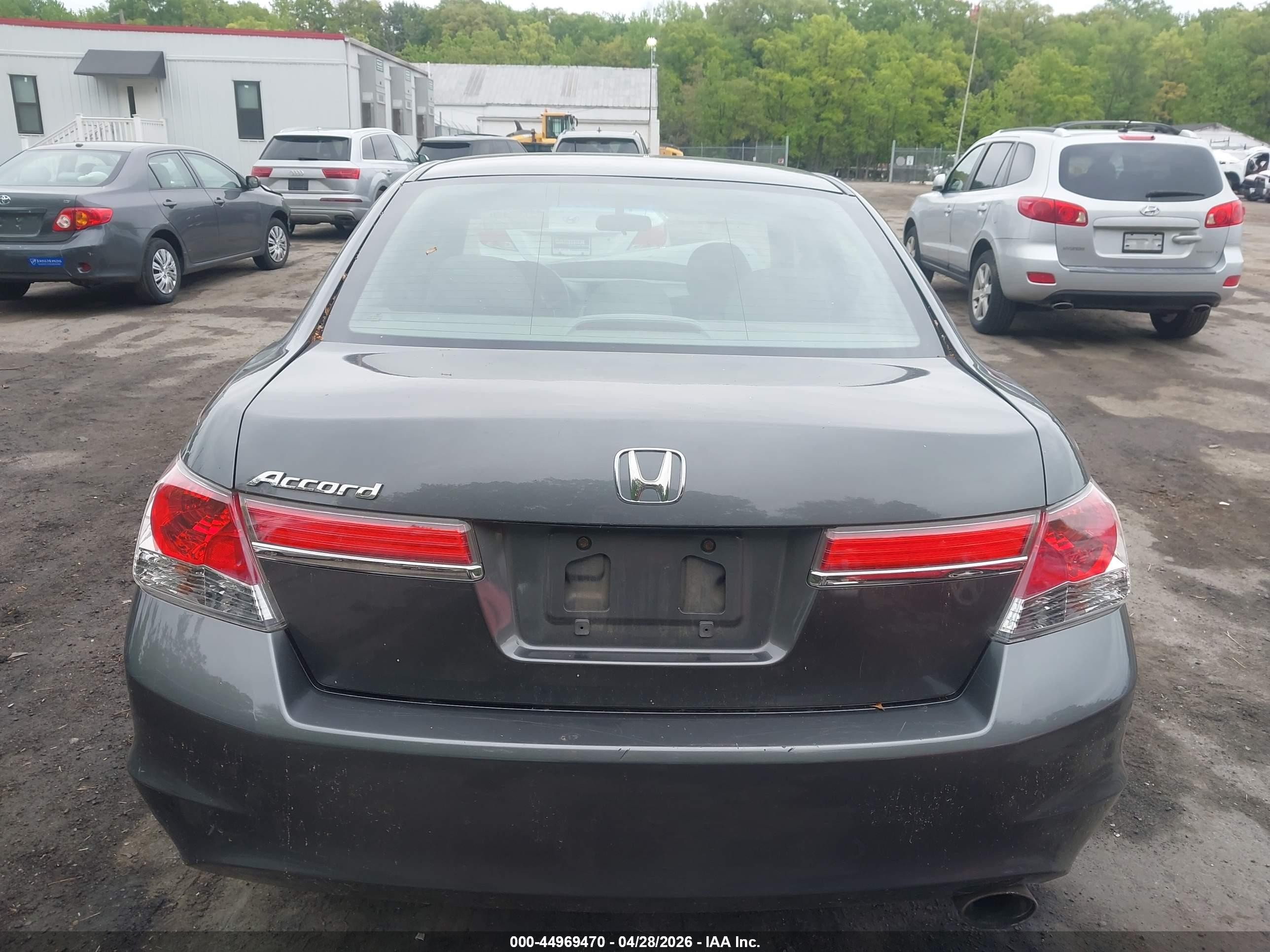 2012 Honda Accord 2.4 Ex Серый vin: 1HGCP2F73CA172273