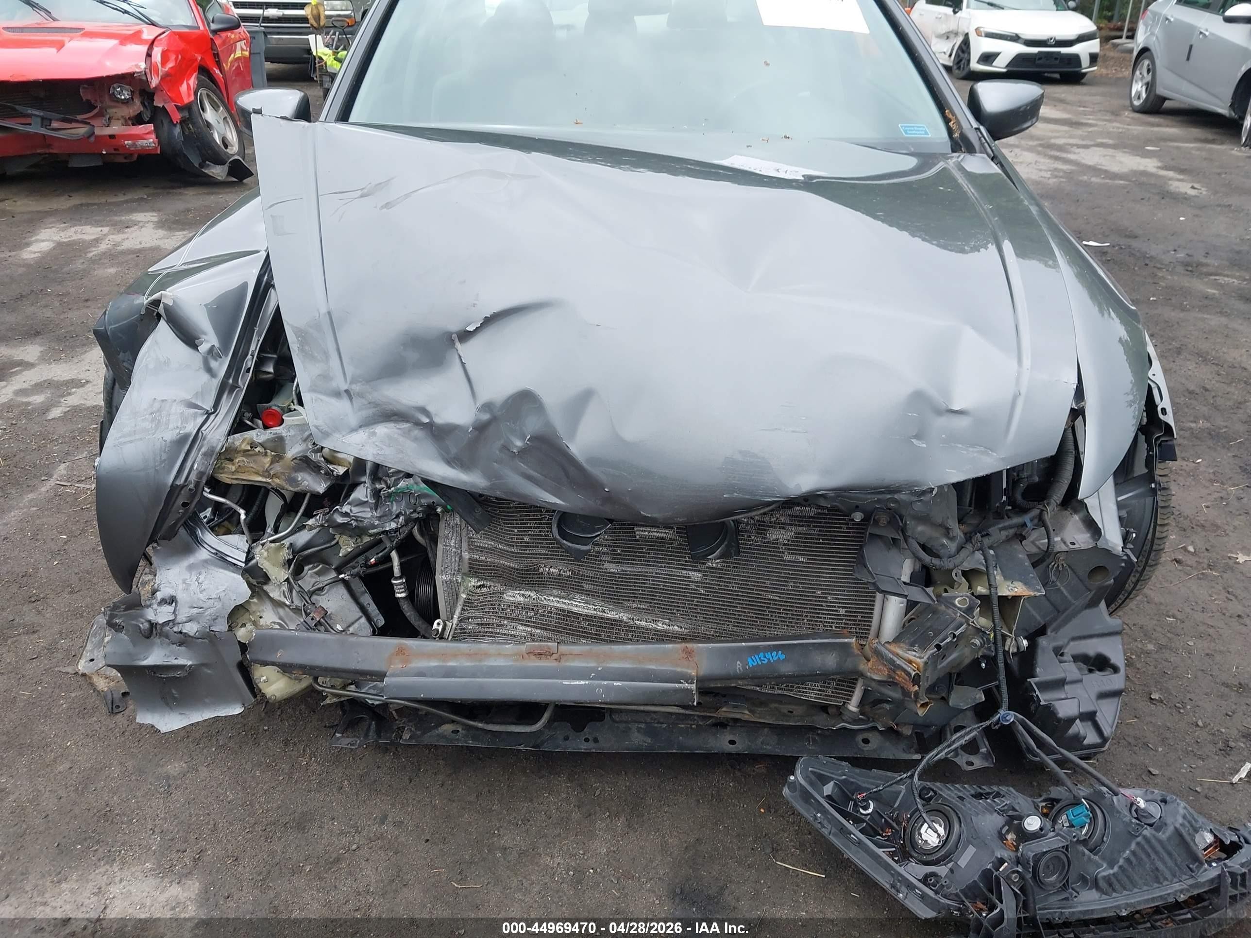 2012 Honda Accord 2.4 Ex Серый vin: 1HGCP2F73CA172273
