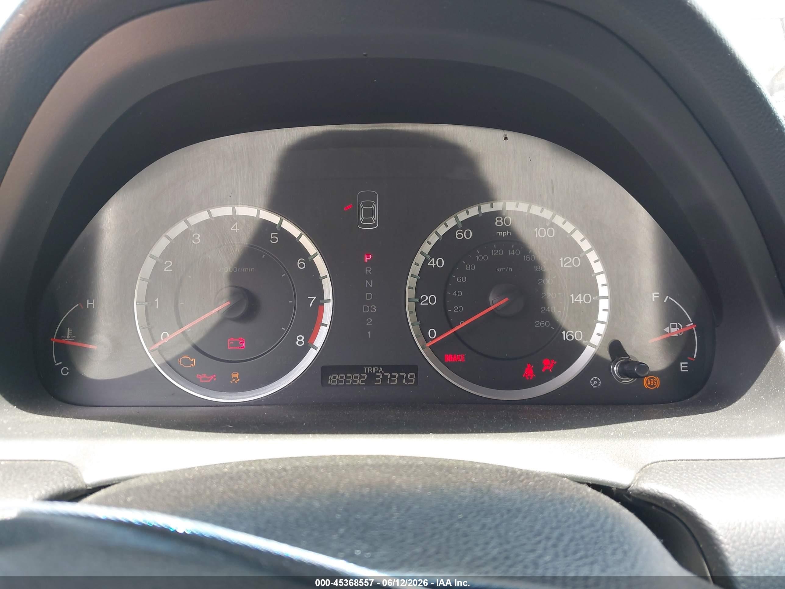 2012 Honda Accord 2.4 Ex Gray vin: 1HGCP2F73CA190658