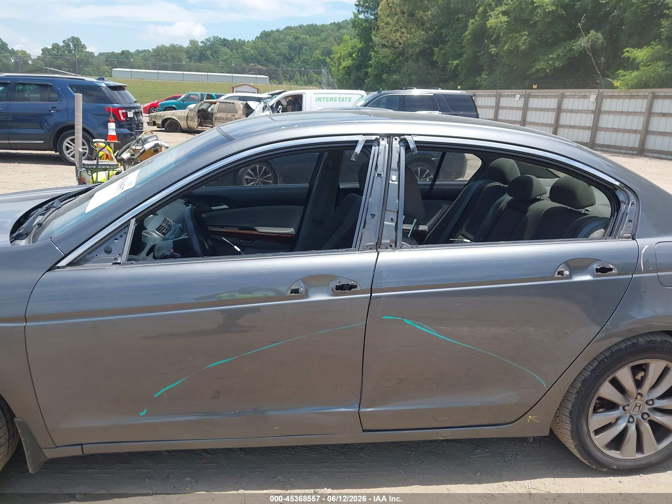 2012 Honda Accord 2.4 Ex Gray vin: 1HGCP2F73CA190658