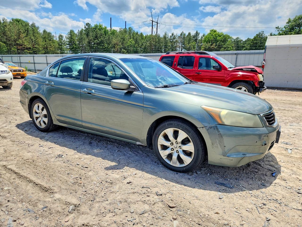 2010 Honda Accord Ex Green vin: 1HGCP2F74AA029961