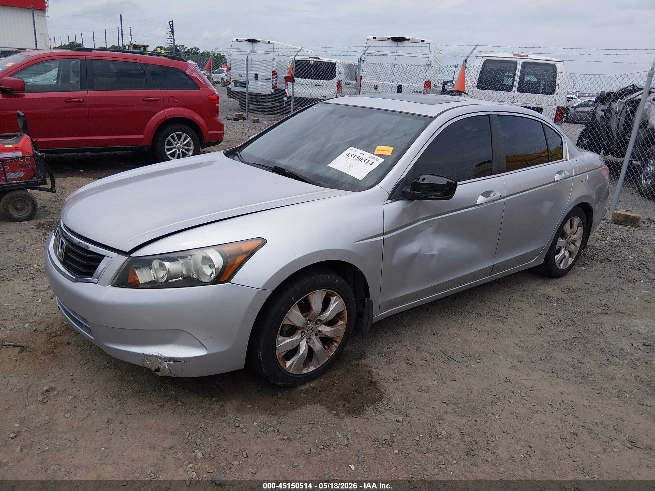 2010 Honda Accord 2.4 Ex Silver vin: 1HGCP2F74AA048526