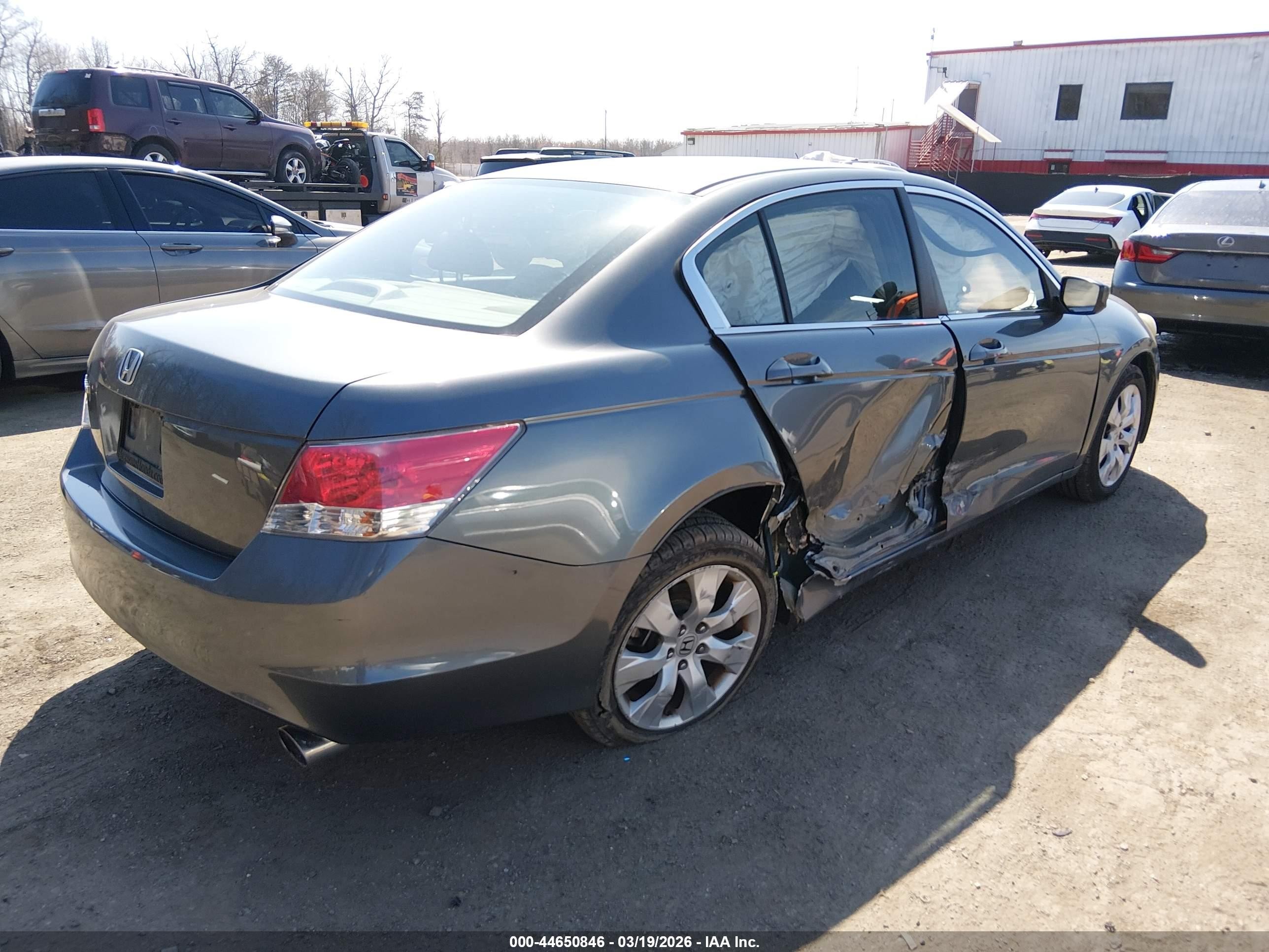 2010 Honda Accord Ex Gray vin: 1HGCP2F74AA051894