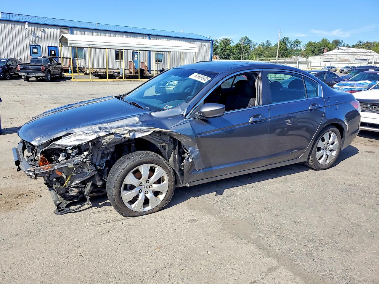 2010 Honda Accord Ex Gray vin: 1HGCP2F74AA080831