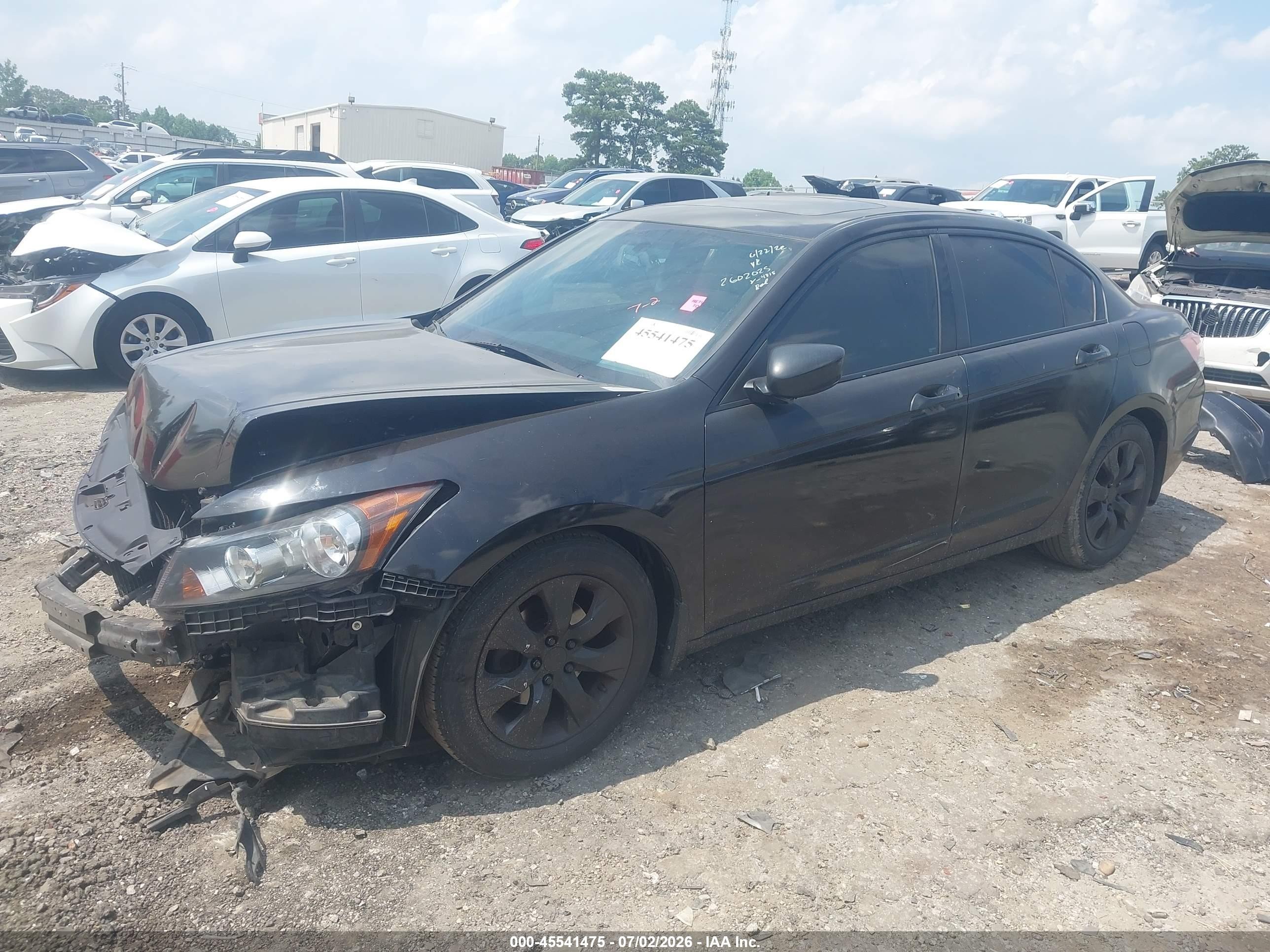 2010 Honda Accord 2.4 Ex Black vin: 1HGCP2F74AA084815