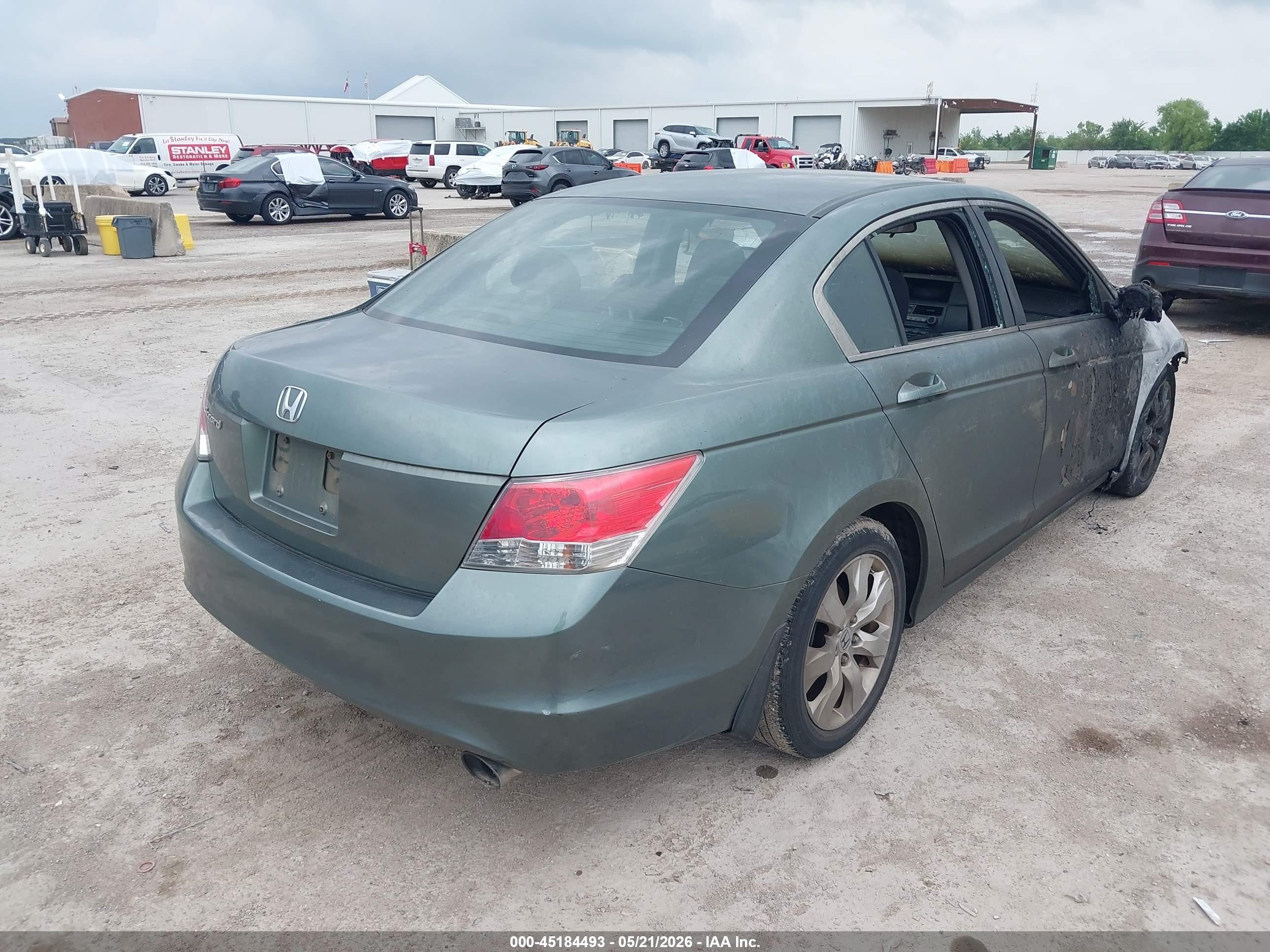 2010 Honda Accord 2.4 Ex Gray vin: 1HGCP2F74AA100060