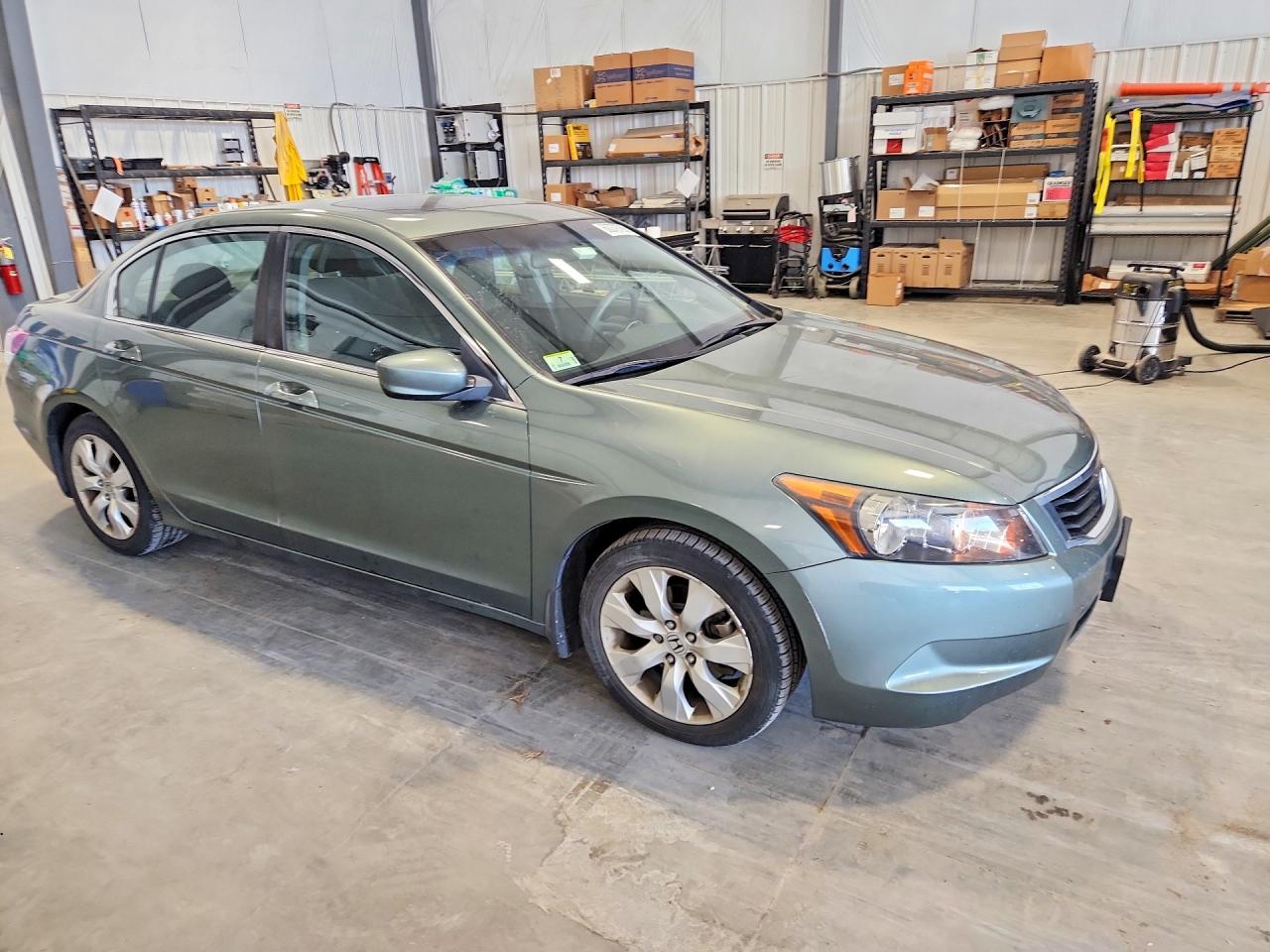 2010 Honda Accord Ex Green vin: 1HGCP2F74AA167743