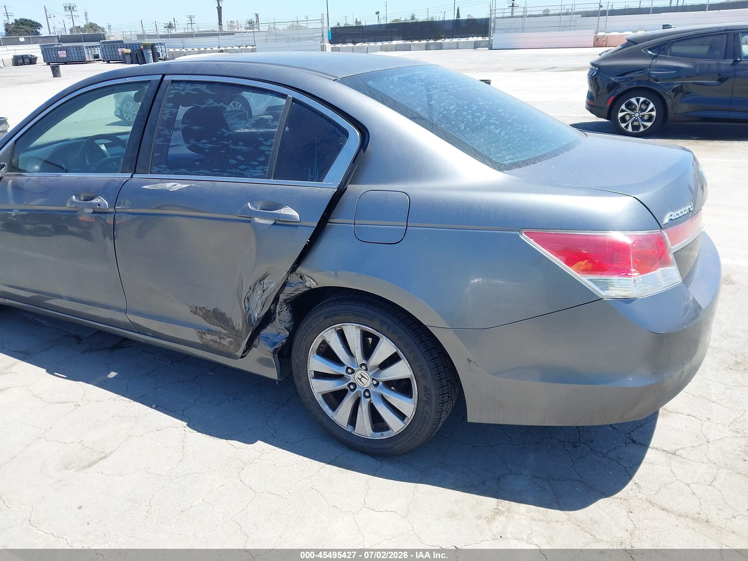 2011 Honda Accord 2.4 Ex Gray vin: 1HGCP2F74BA036779