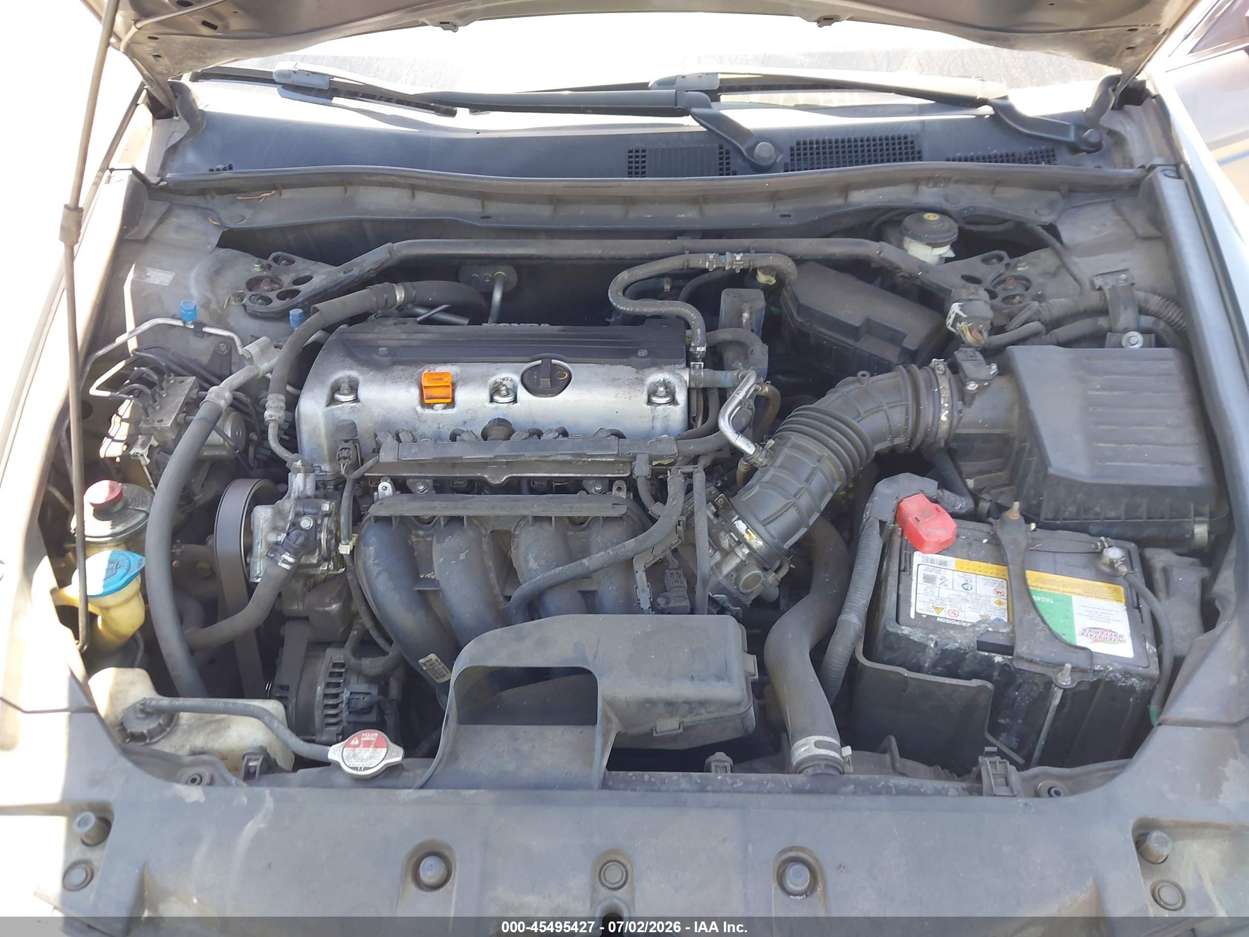 2011 Honda Accord 2.4 Ex Gray vin: 1HGCP2F74BA036779