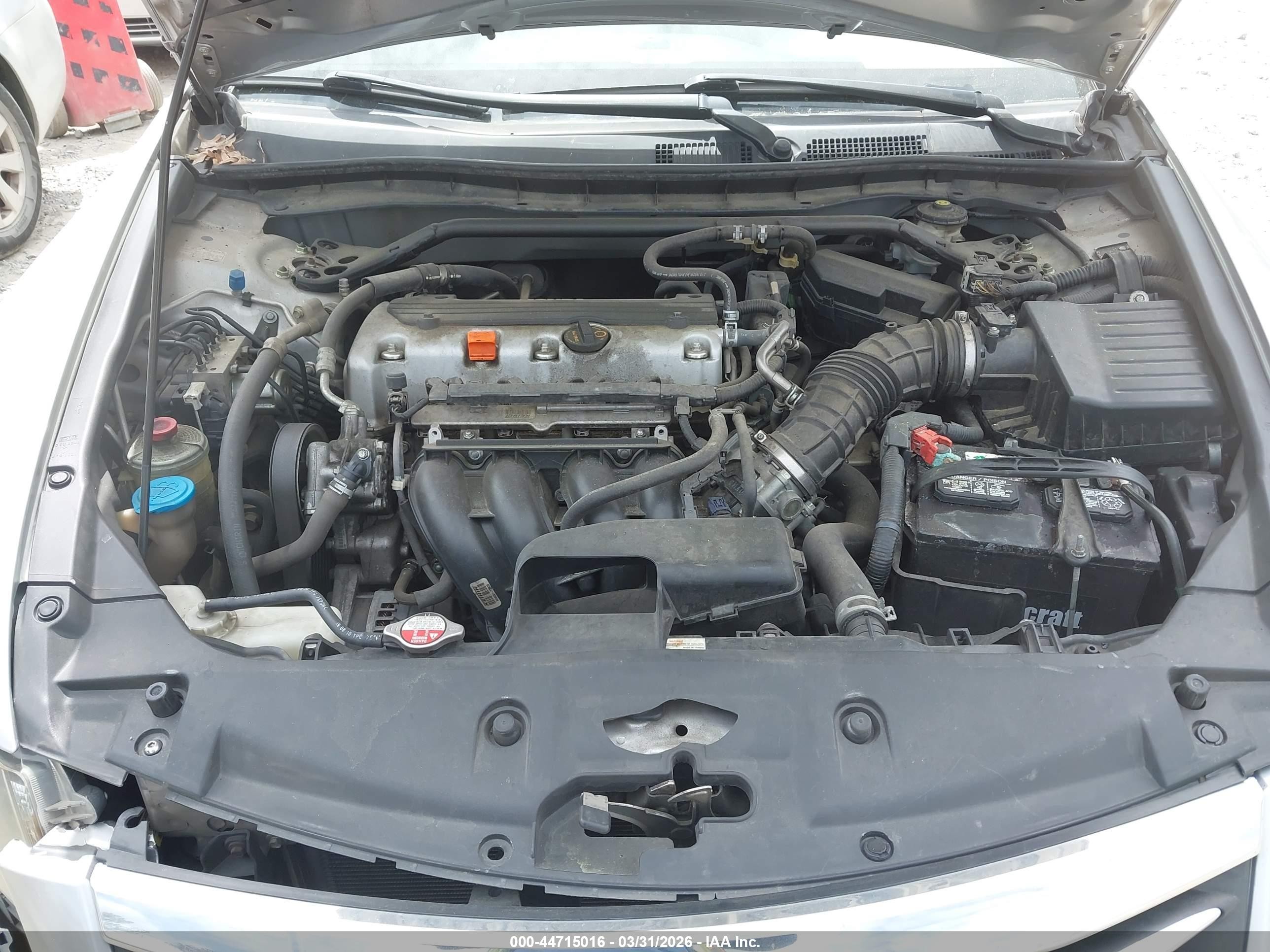 2011 Honda Accord 2.4 Ex Silver vin: 1HGCP2F74BA077090