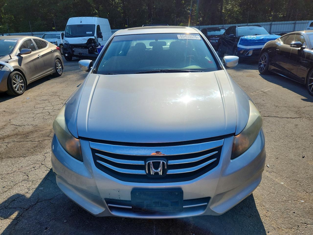 2011 Honda Accord Ex Silver vin: 1HGCP2F74BA122903