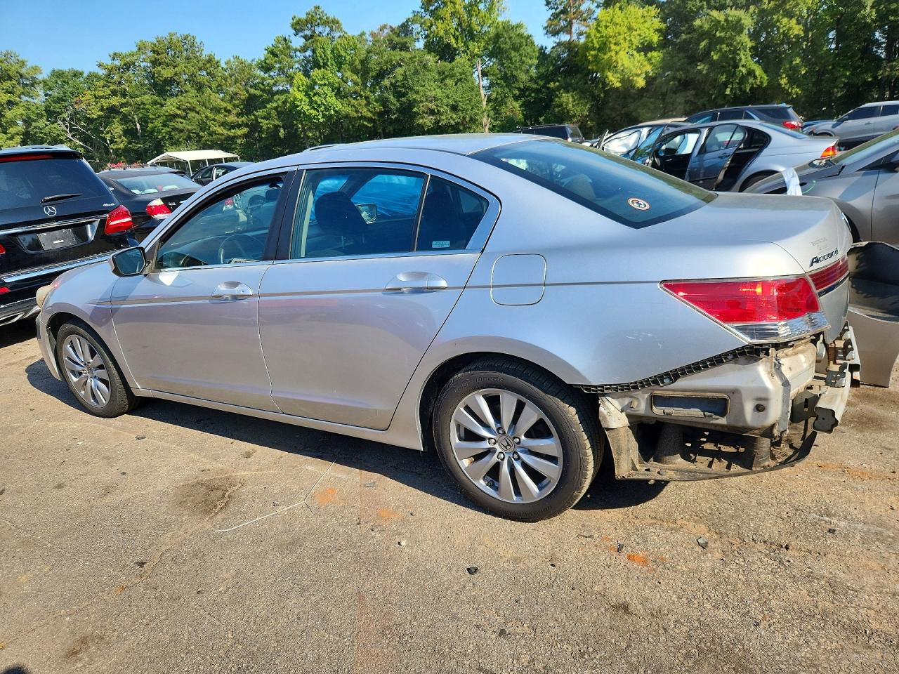 2011 Honda Accord Ex Silver vin: 1HGCP2F74BA122903