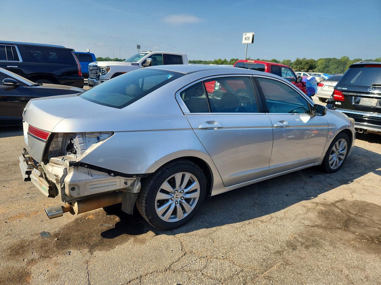 2011 Honda Accord Ex Silver vin: 1HGCP2F74BA122903