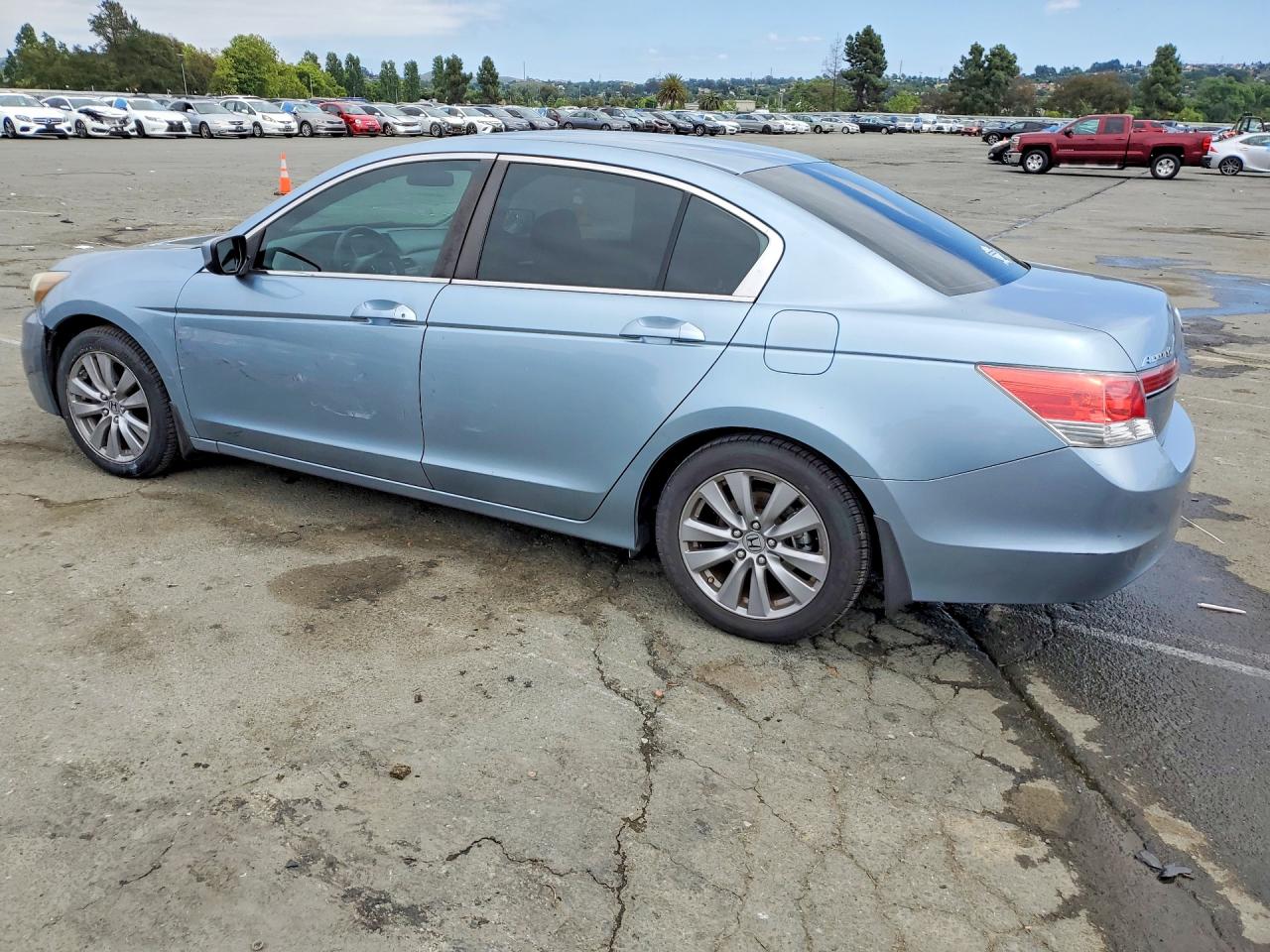 2012 Honda Accord Ex Blue vin: 1HGCP2F74CA007283