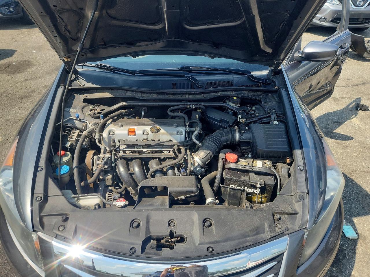 2012 Honda Accord Ex Gray vin: 1HGCP2F74CA053048