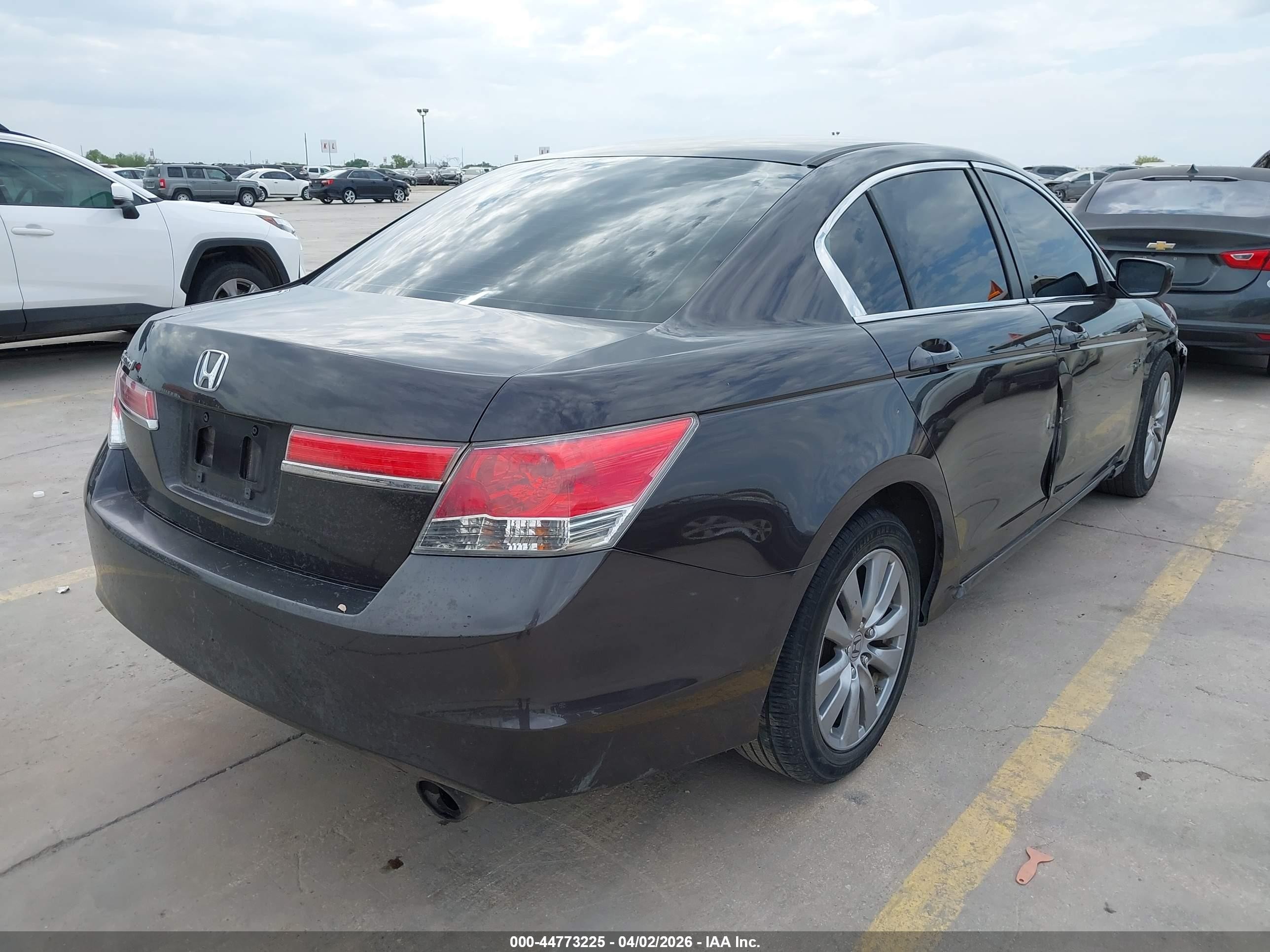 2012 Honda Accord 2.4 Ex Gray vin: 1HGCP2F74CA124944
