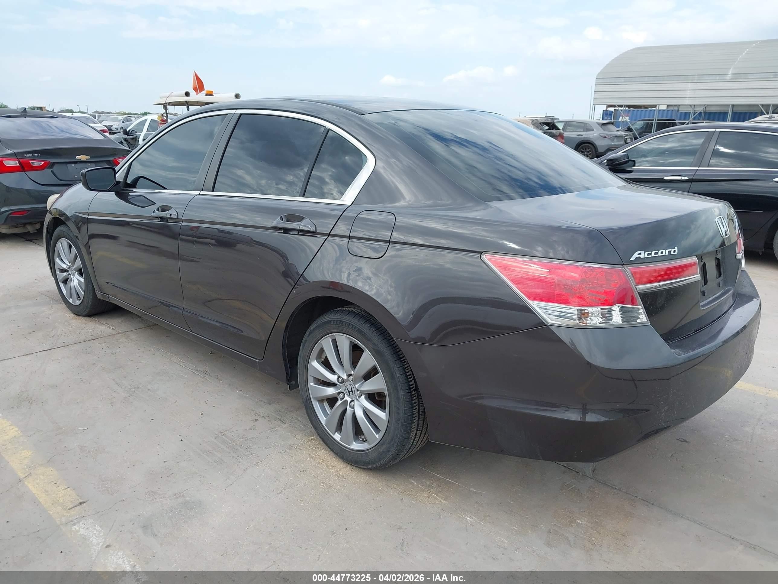 2012 Honda Accord 2.4 Ex Gray vin: 1HGCP2F74CA124944
