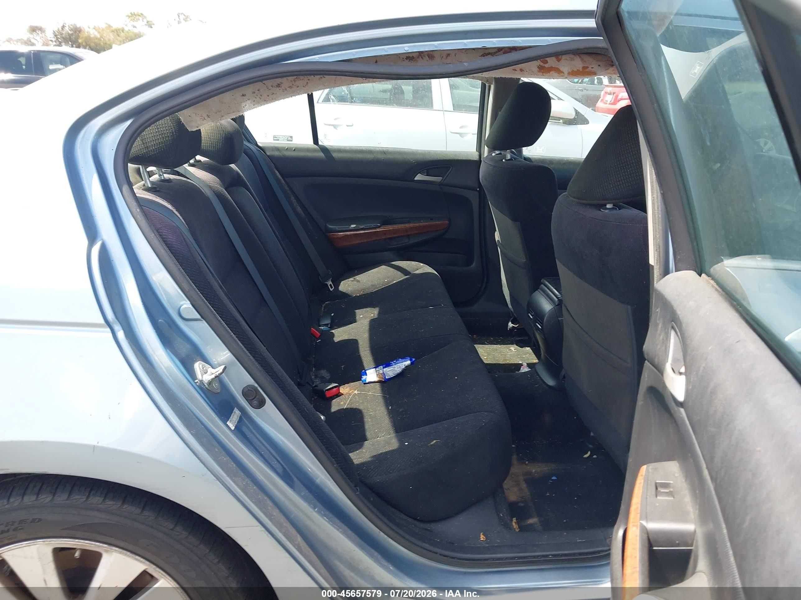 2012 Honda Accord 2.4 Ex Blue vin: 1HGCP2F74CA132851