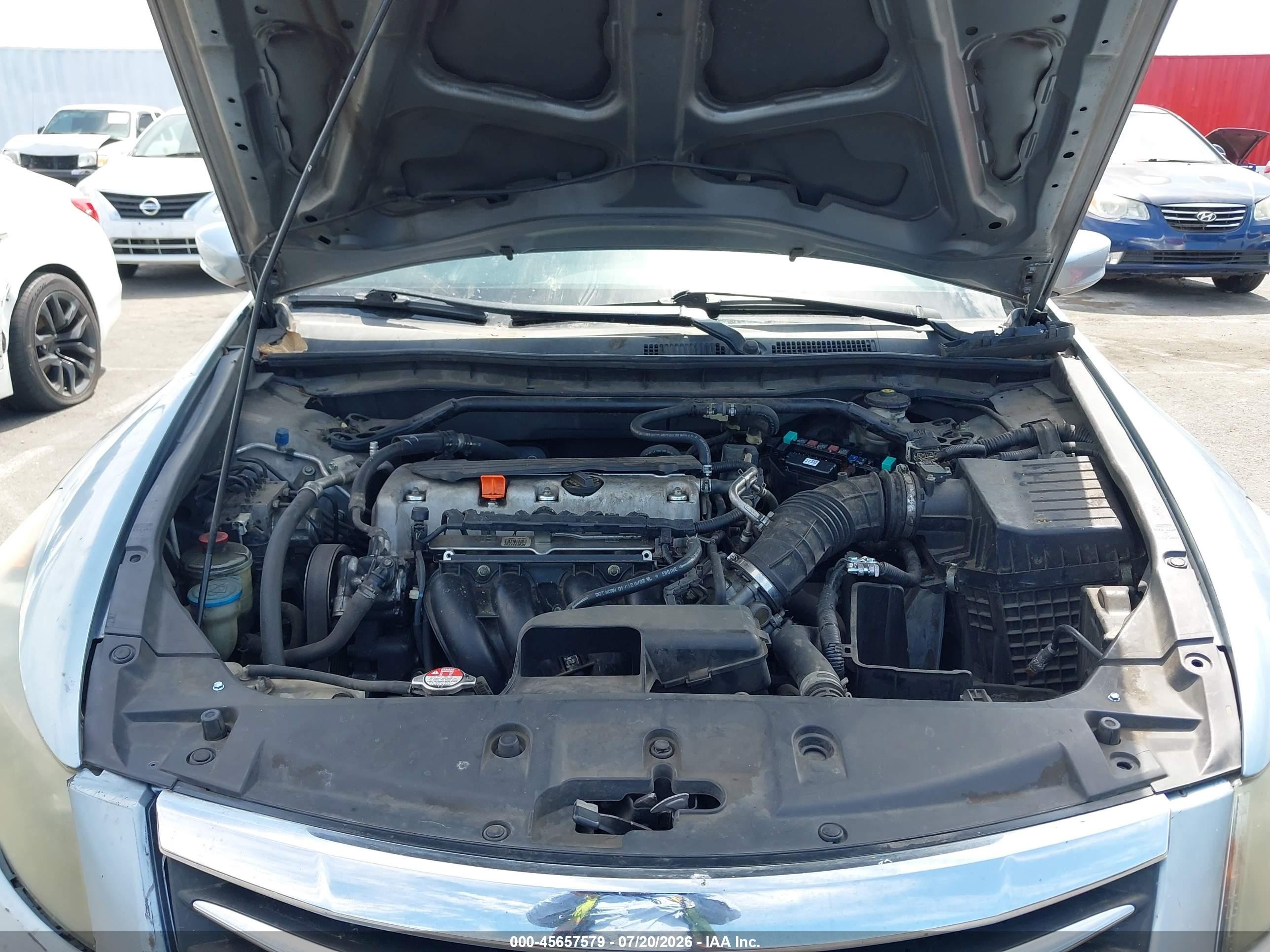 2012 Honda Accord 2.4 Ex Blue vin: 1HGCP2F74CA132851
