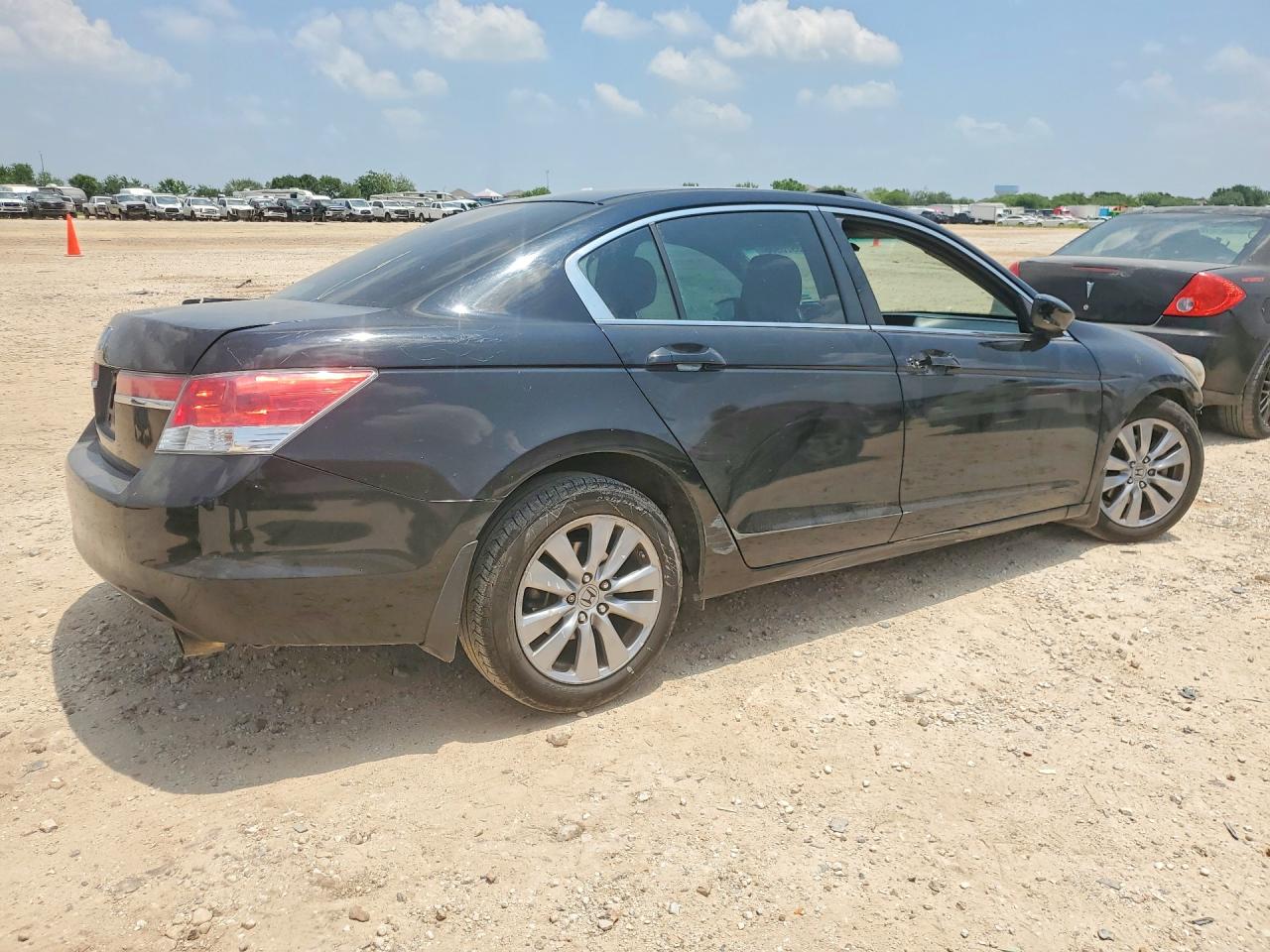 2012 Honda Accord Ex Black vin: 1HGCP2F74CA143347