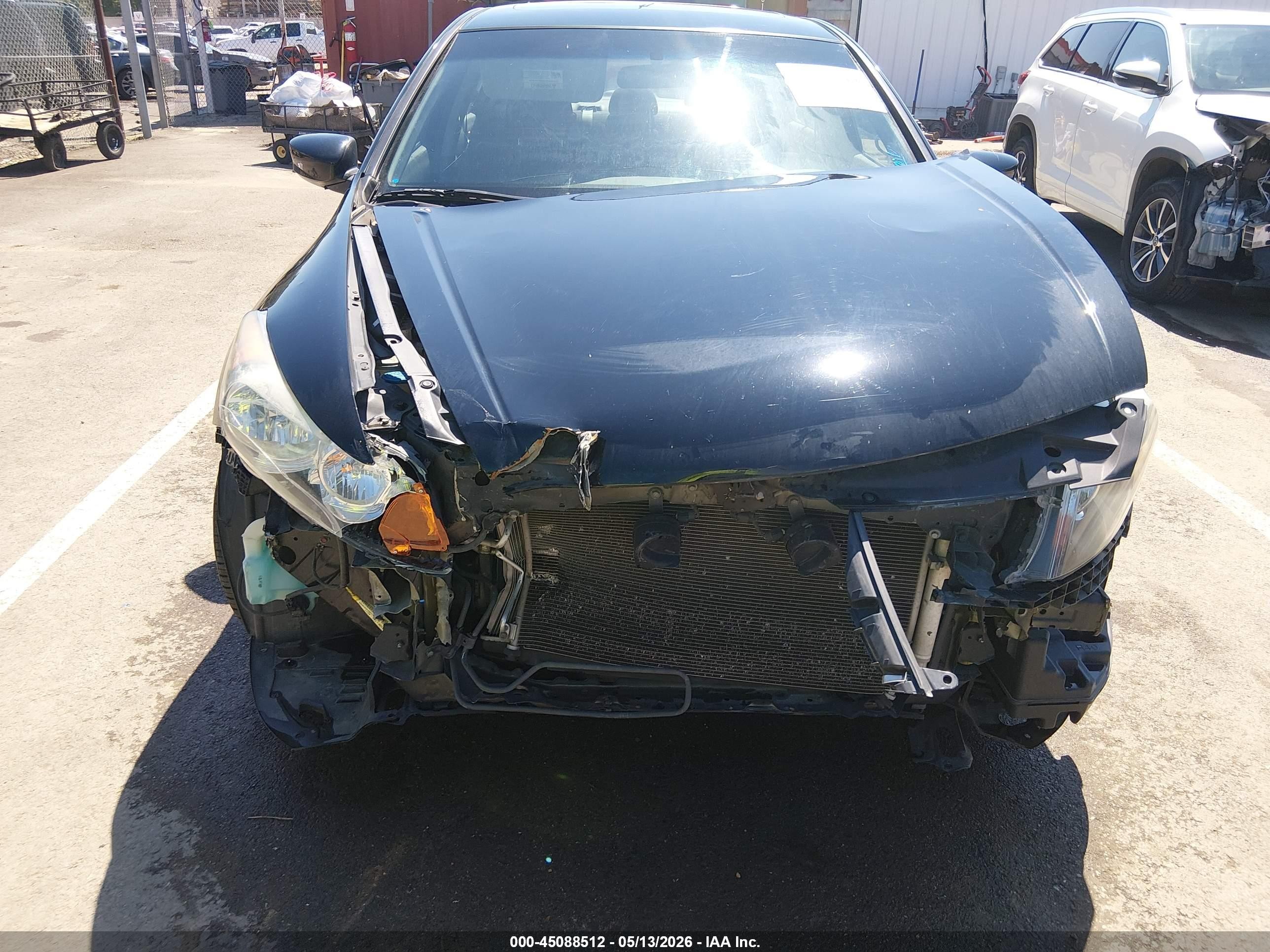 2012 Honda Accord 2.4 Ex Черный vin: 1HGCP2F74CA152341