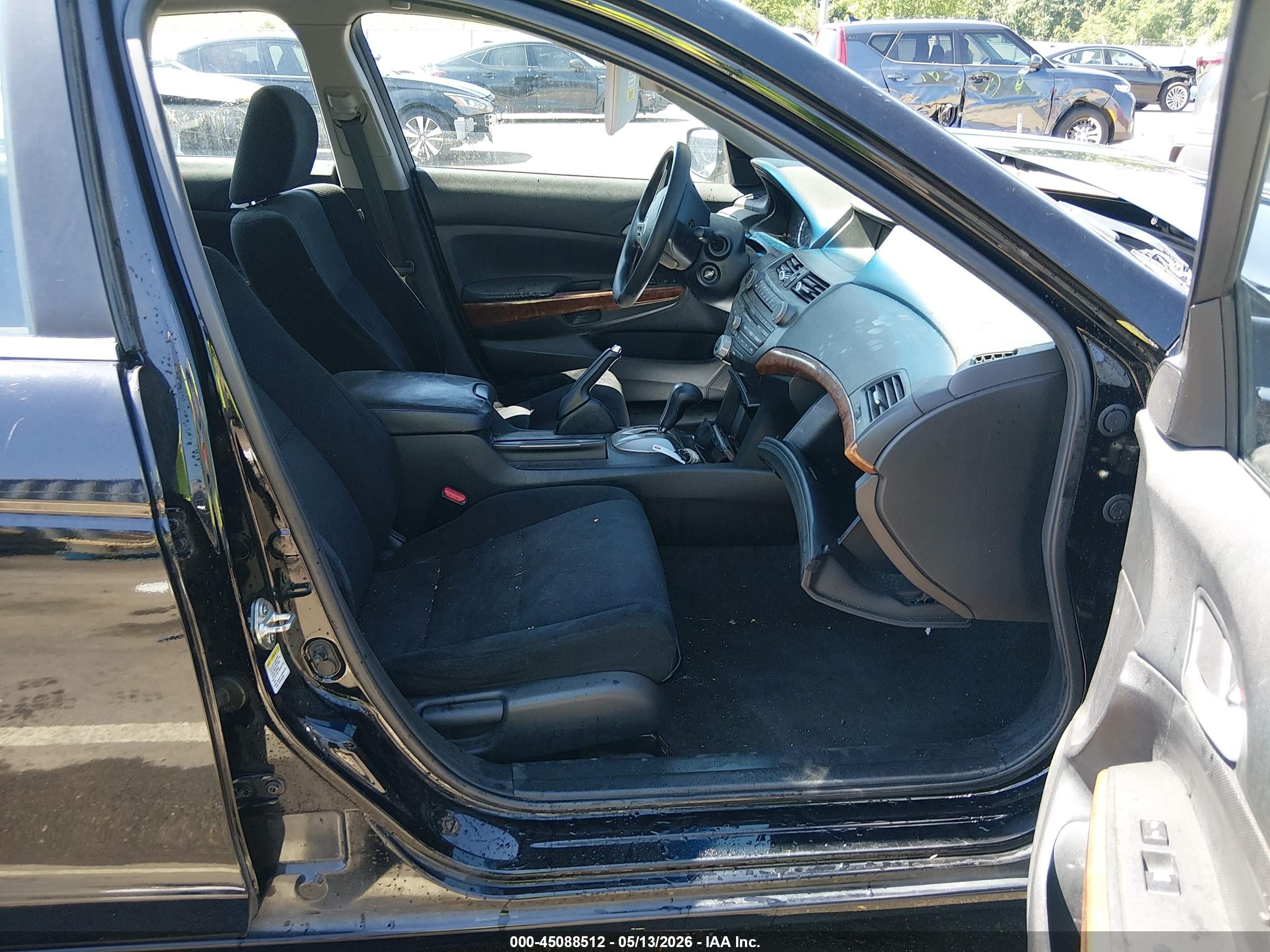 2012 Honda Accord 2.4 Ex Черный vin: 1HGCP2F74CA152341