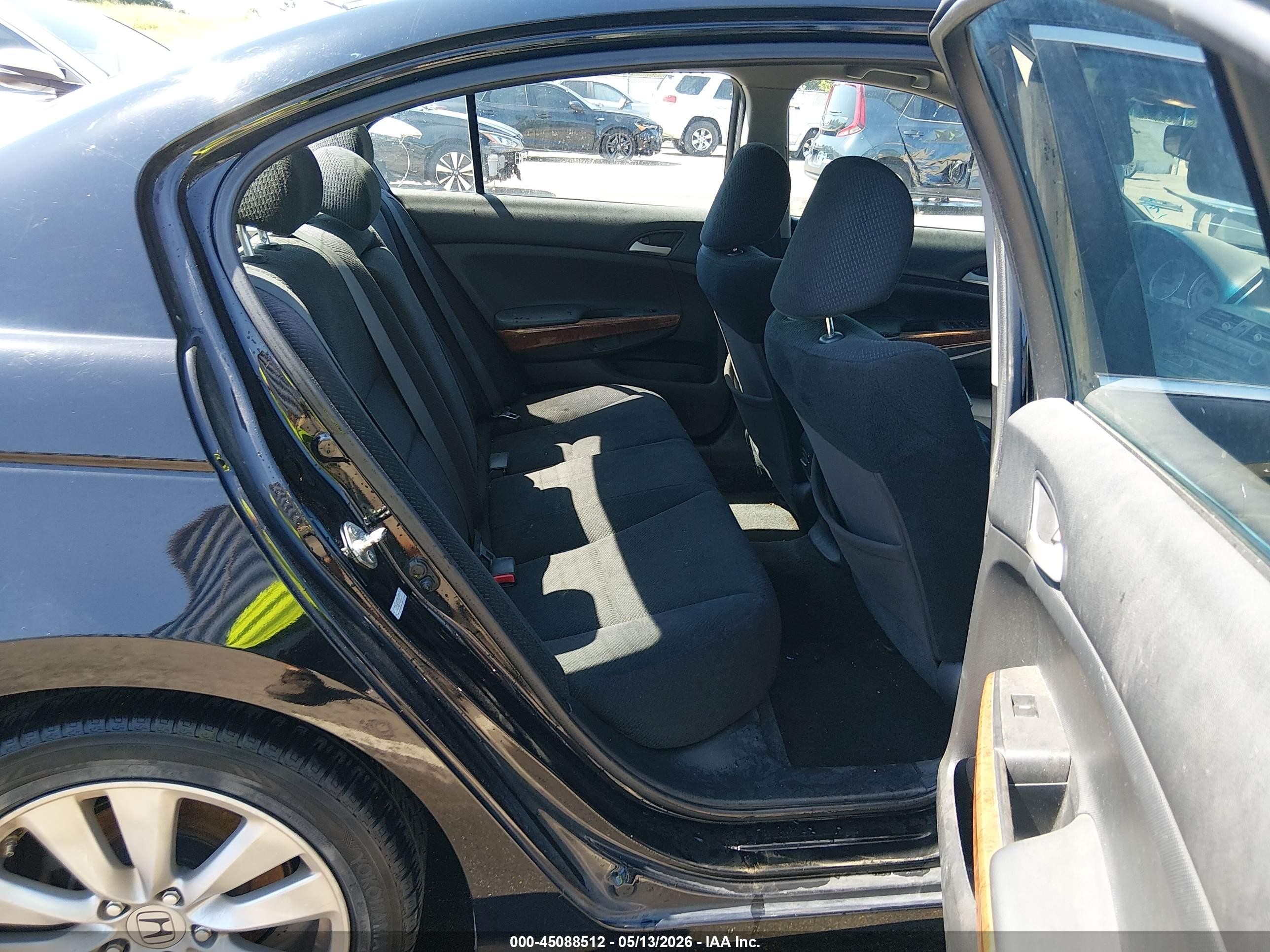 2012 Honda Accord 2.4 Ex Черный vin: 1HGCP2F74CA152341