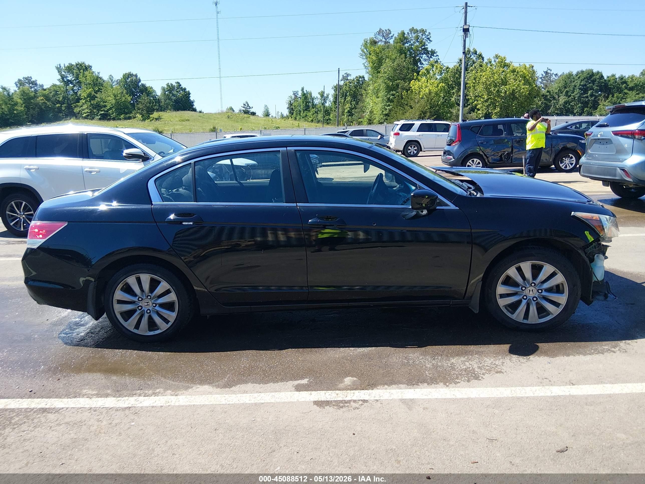 2012 Honda Accord 2.4 Ex Черный vin: 1HGCP2F74CA152341